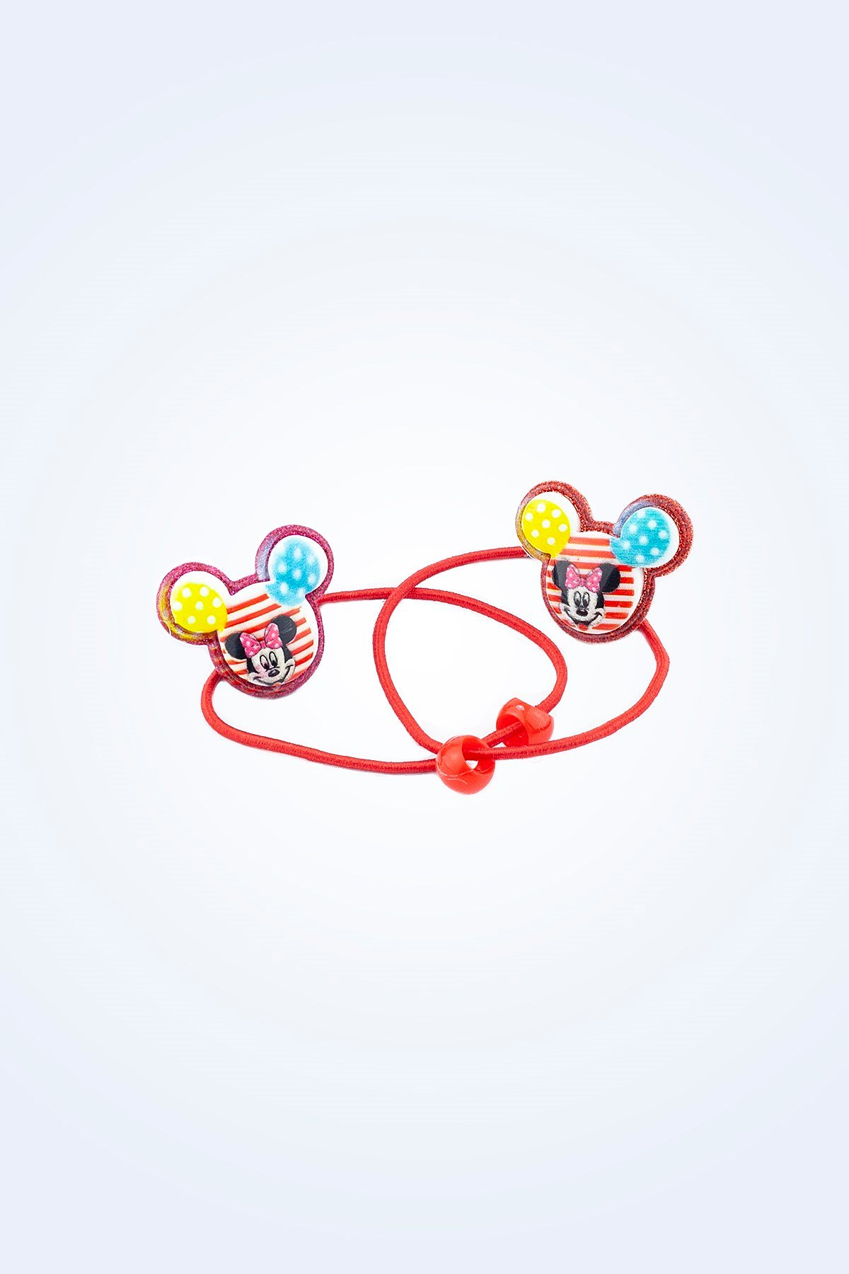 KIRMIZI MİCKEY MOUSE LASTİK TOKA