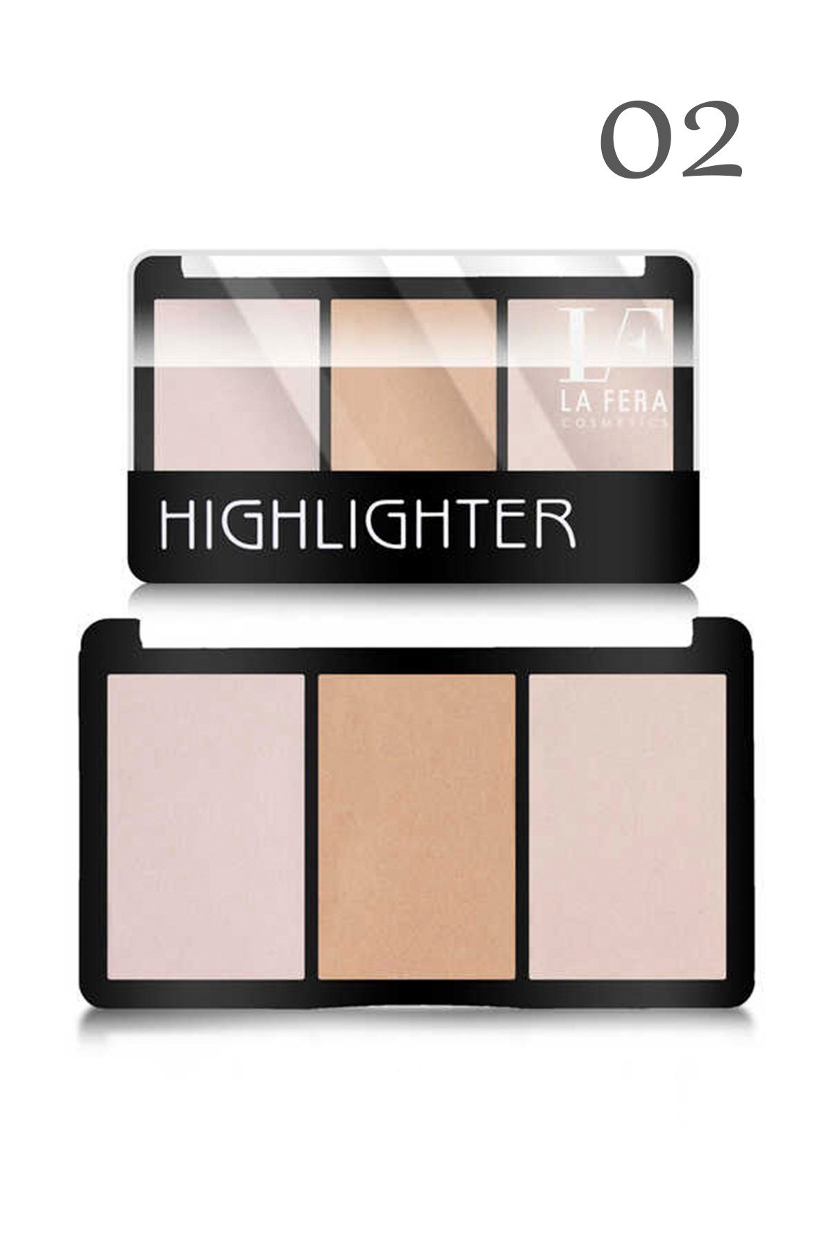 LAFERA HIGHLIGHTER 3 LU PALET 02