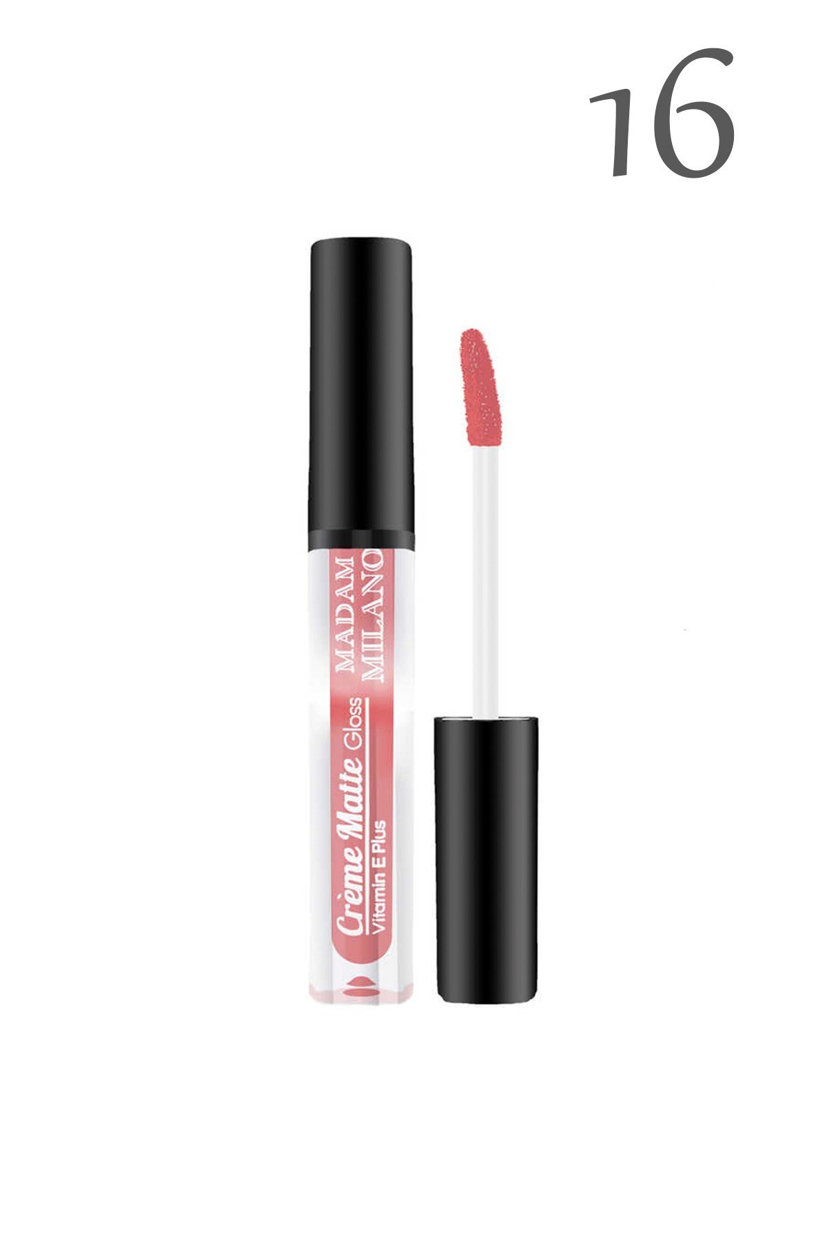 MADAM MILANO CREME MATTE GLOSS SIVI RUJ 16
