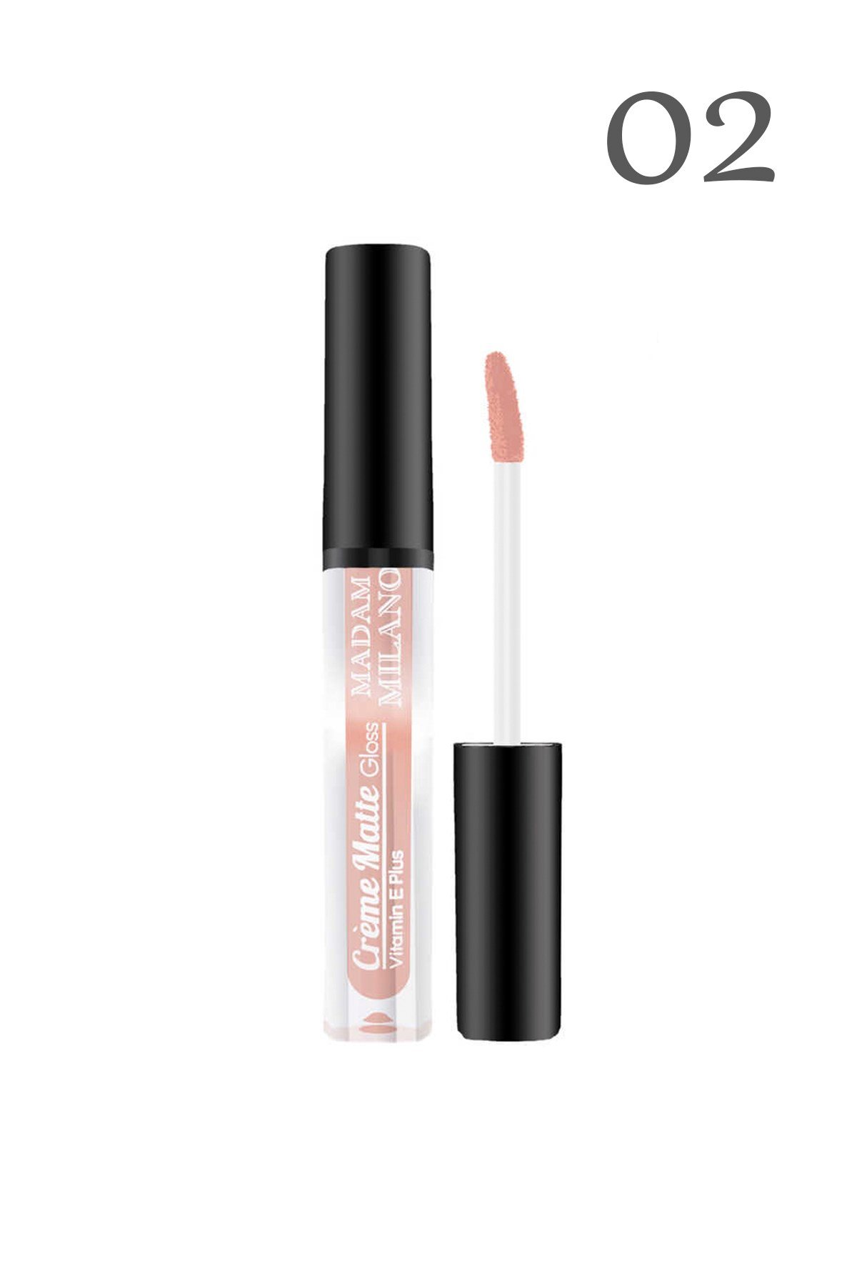 MADAM MILANO CREME MATTE GLOSS SIVI RUJ 02