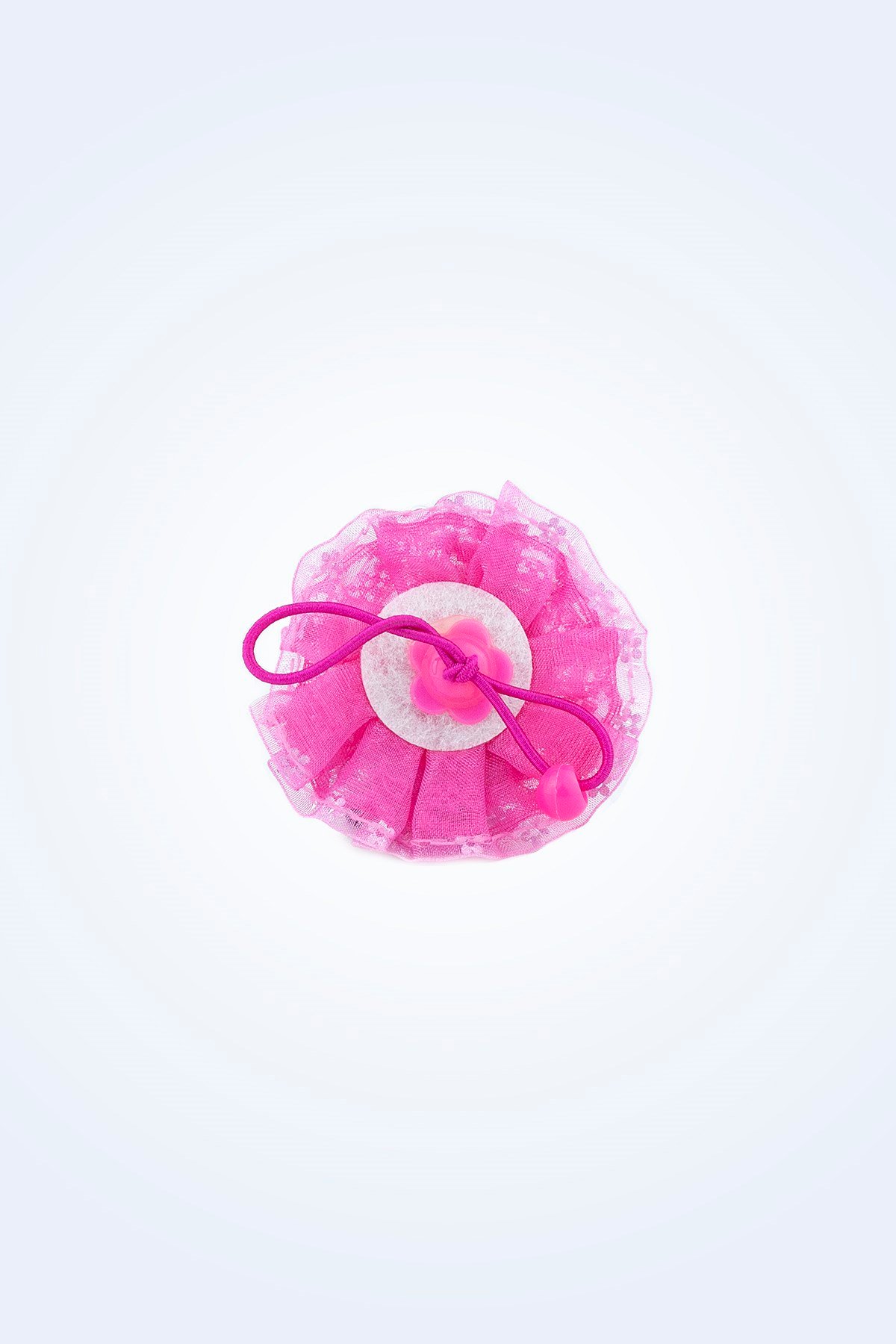 PEMBE KALPLİ TÜL TOKA