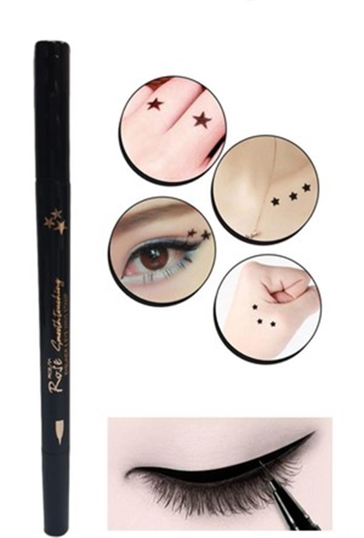 Roem Rose-Ronassi Eyeliner & Yıldız Baskılı Eyeliner(TEKLİ) 323112