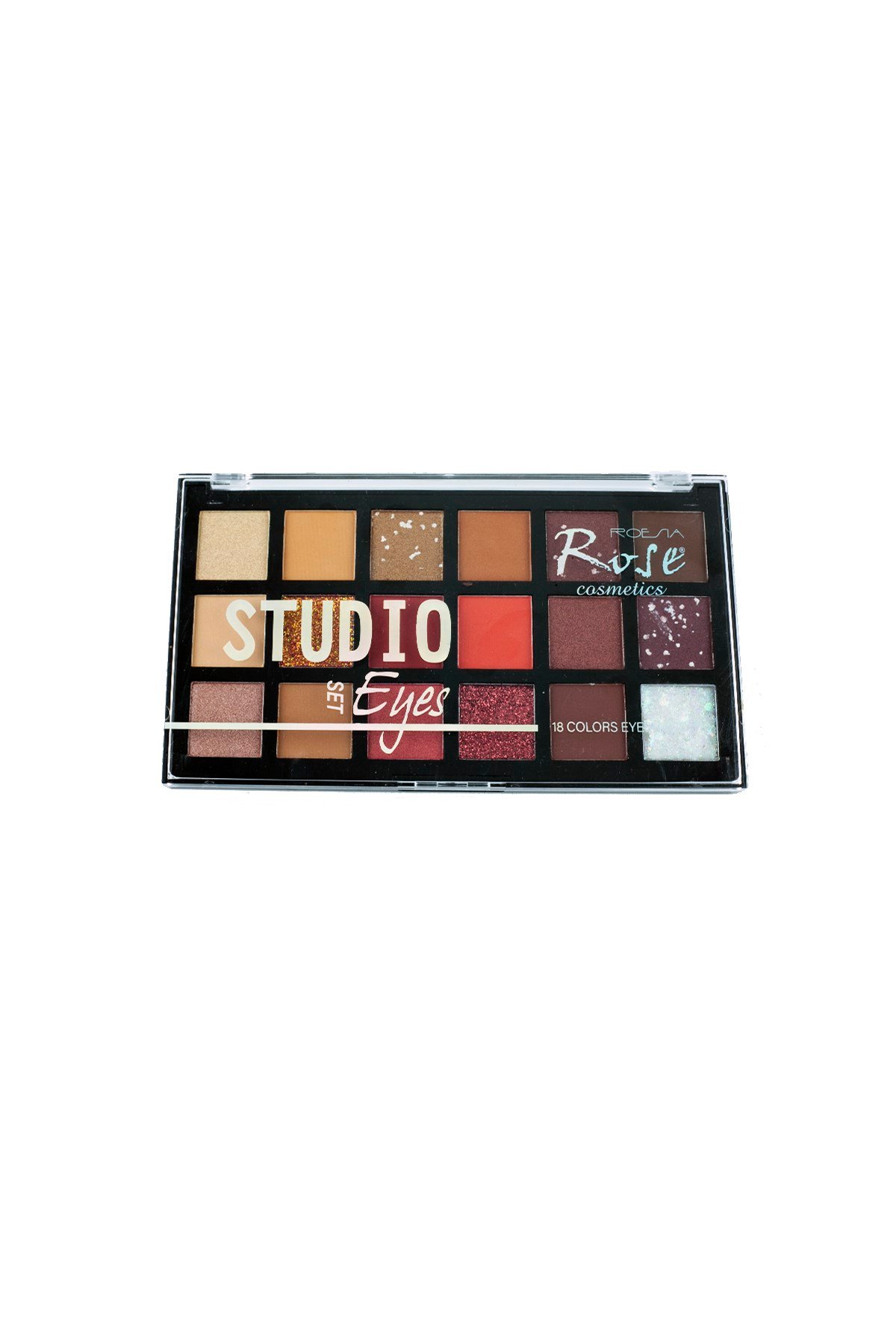 ROSE STUDIO SET EYES 18 LI FAR PALETI ES8003