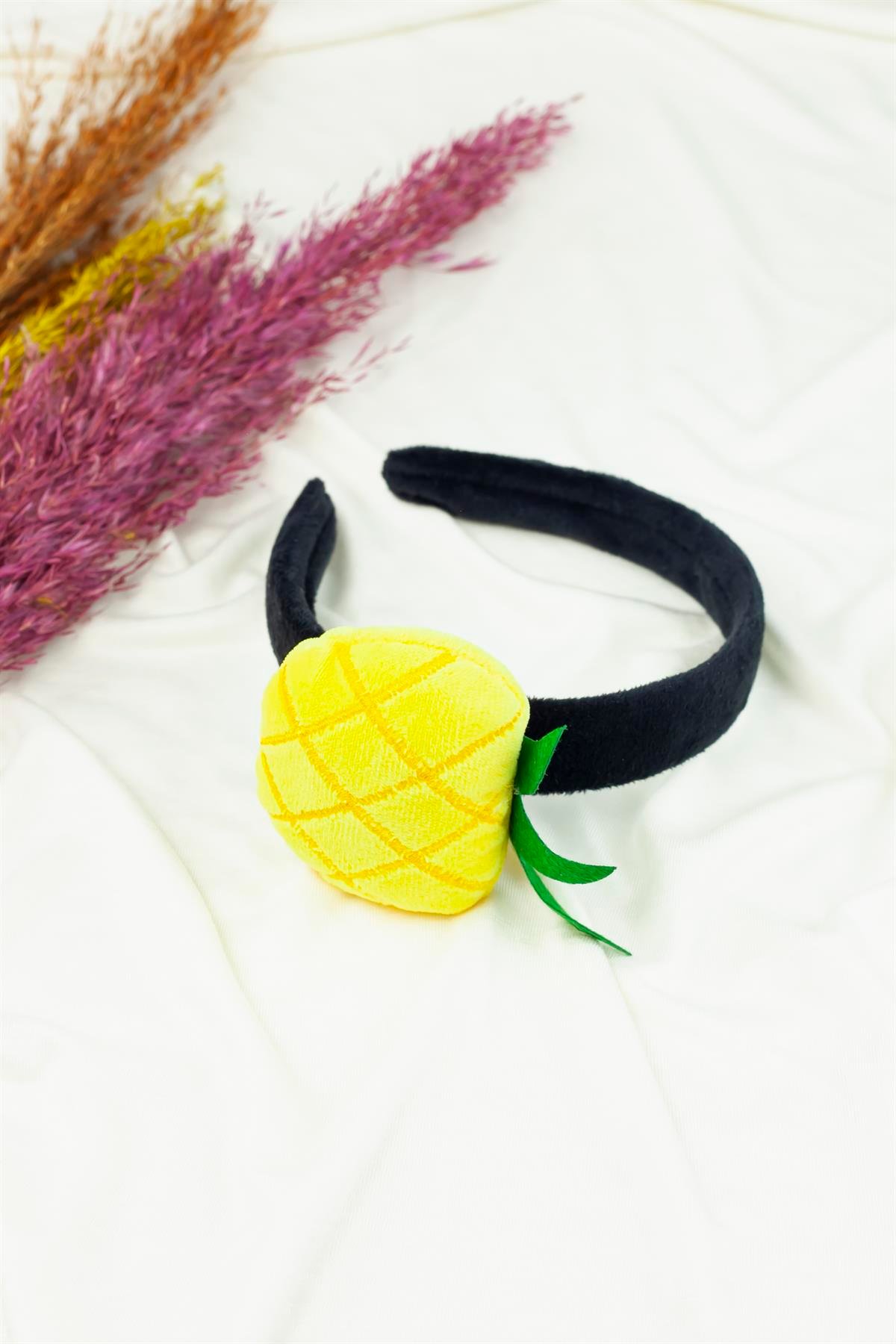 Siyah Renk Ananas Figürlü Taç 3531