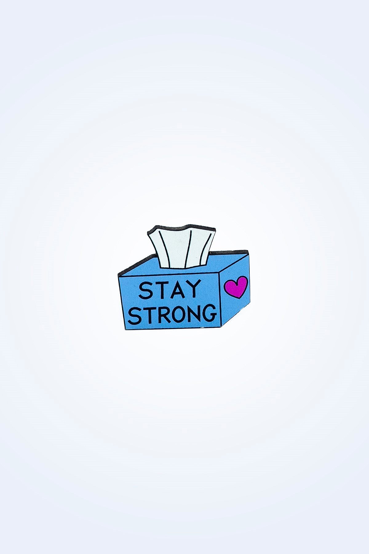 STAY STRONG AHŞAP ROZET