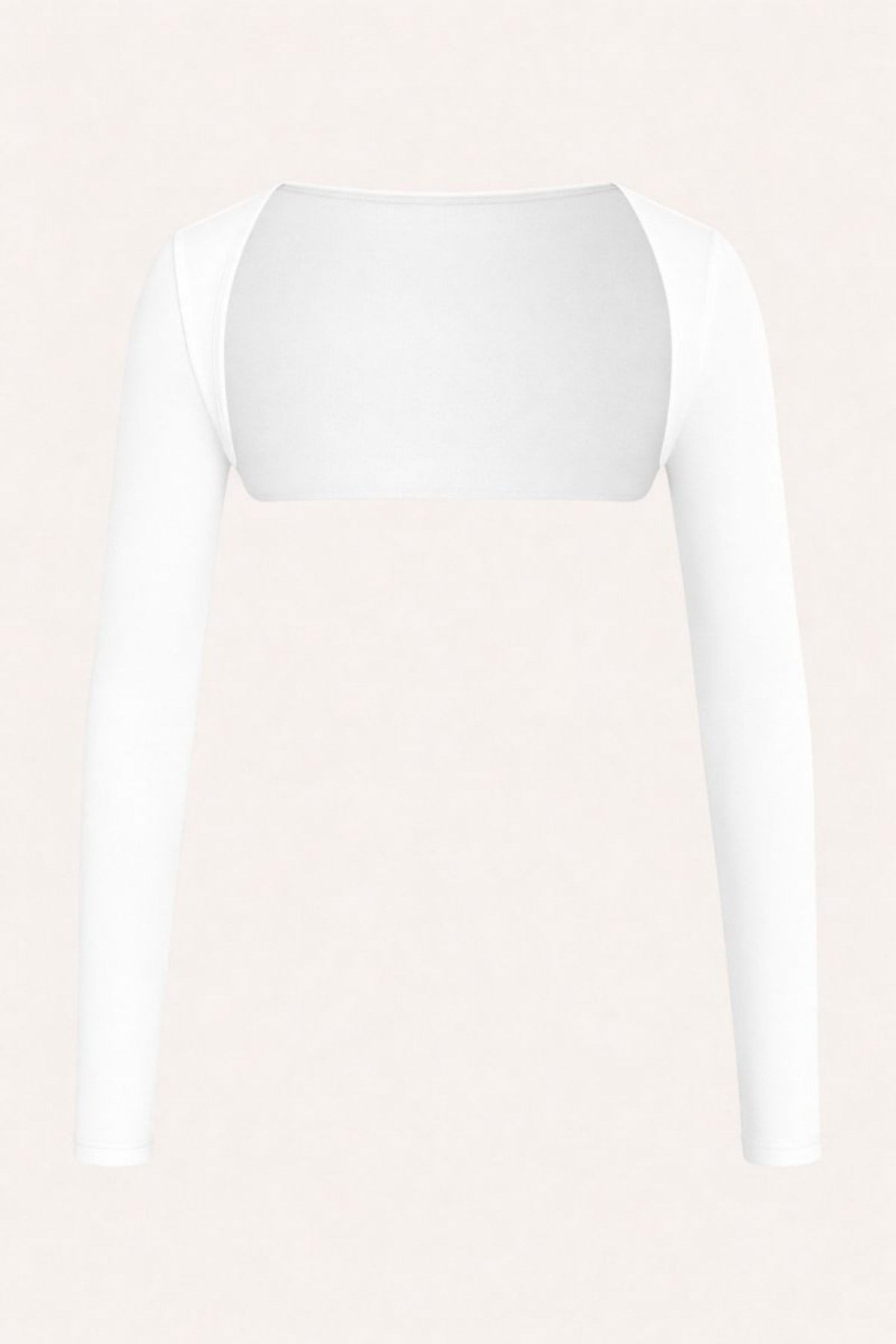 Tarz CoolCropBLRTST026SYHXLKadın Uzun Kollu Crop Bolero Bluz – Esnek Kumaş, Şık ve Modern Tasarım