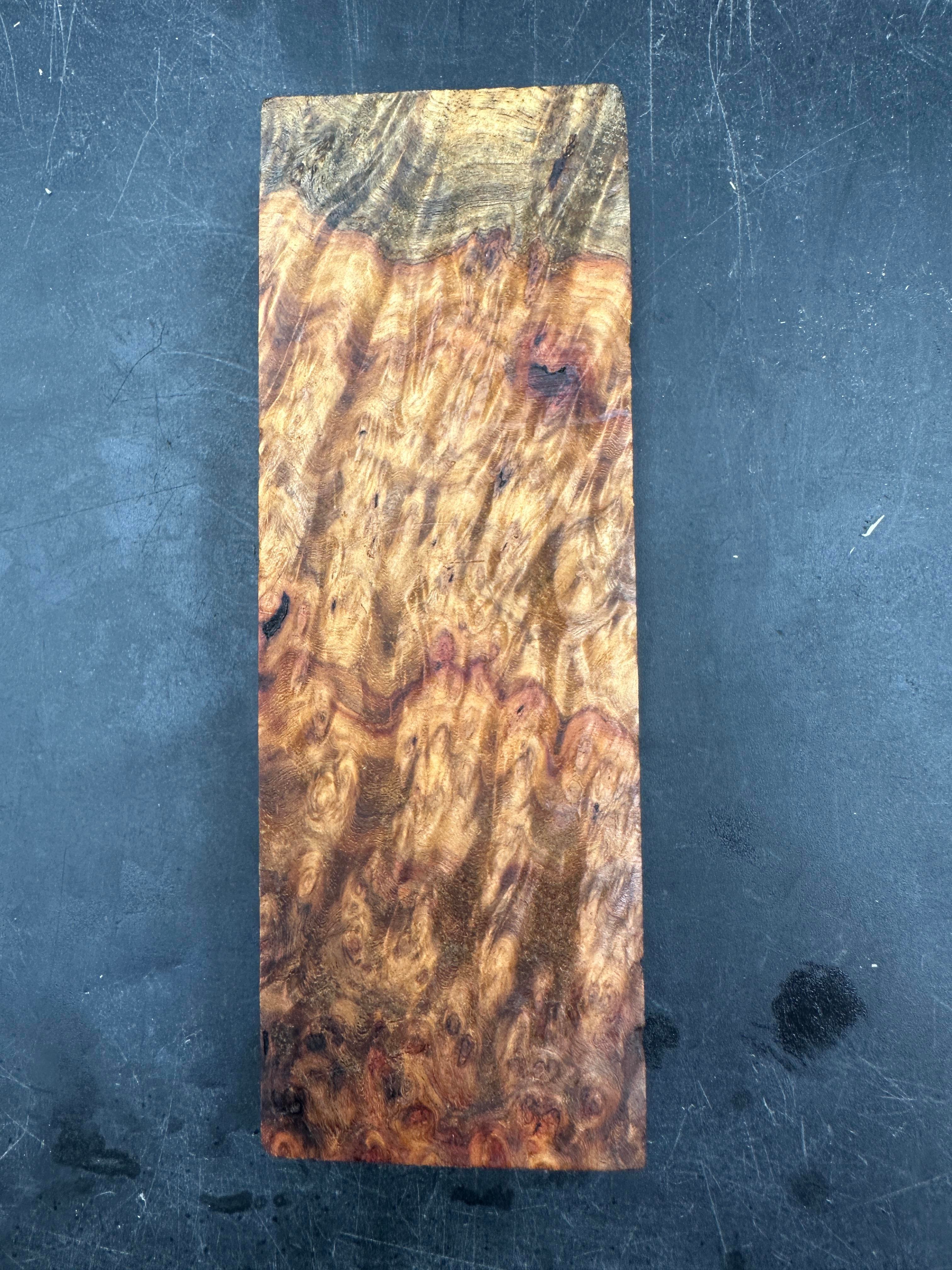 1. Kalite Amboyna Blok Kabze