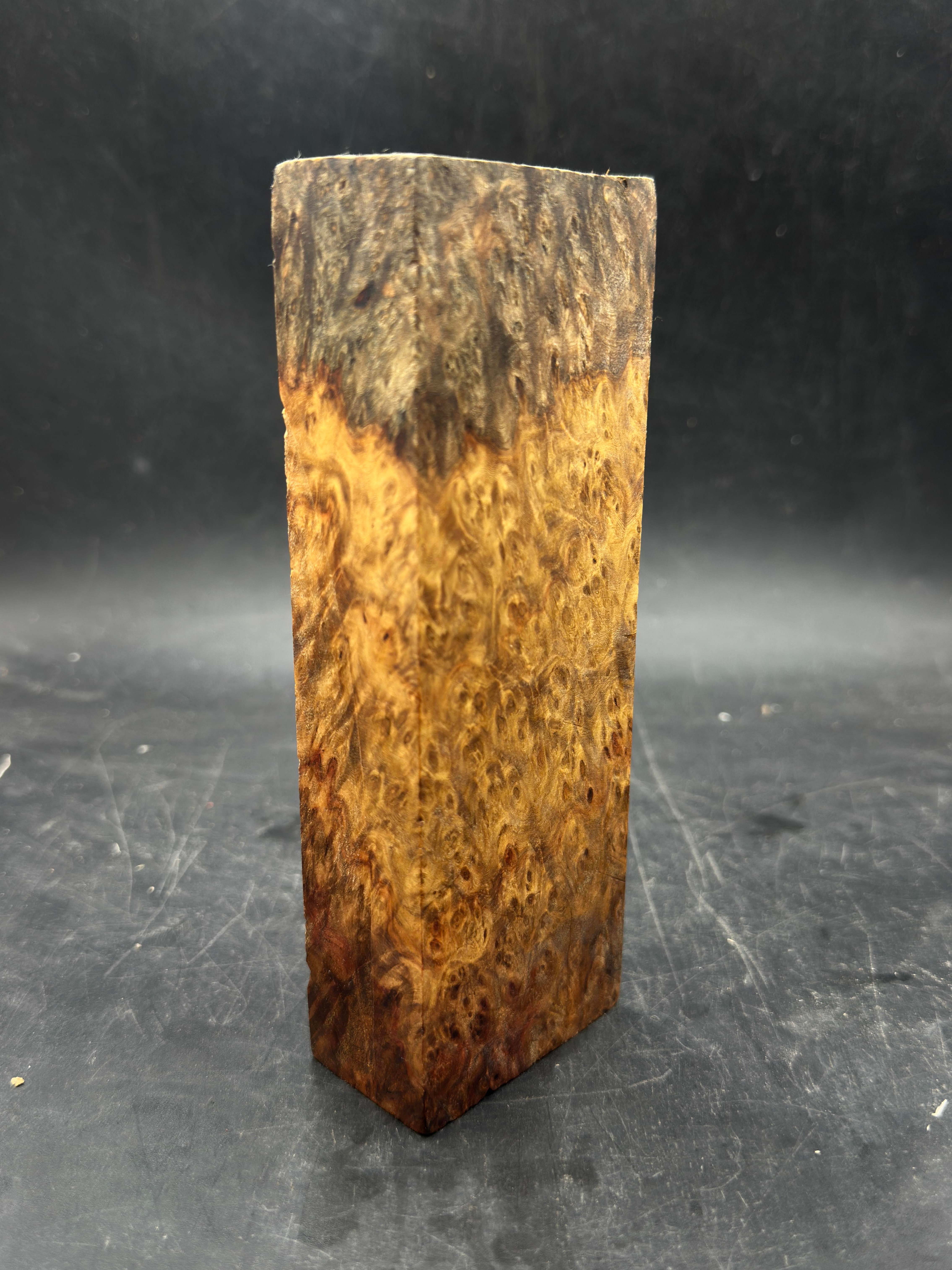 1. Kalite Amboyna Blok Kabze