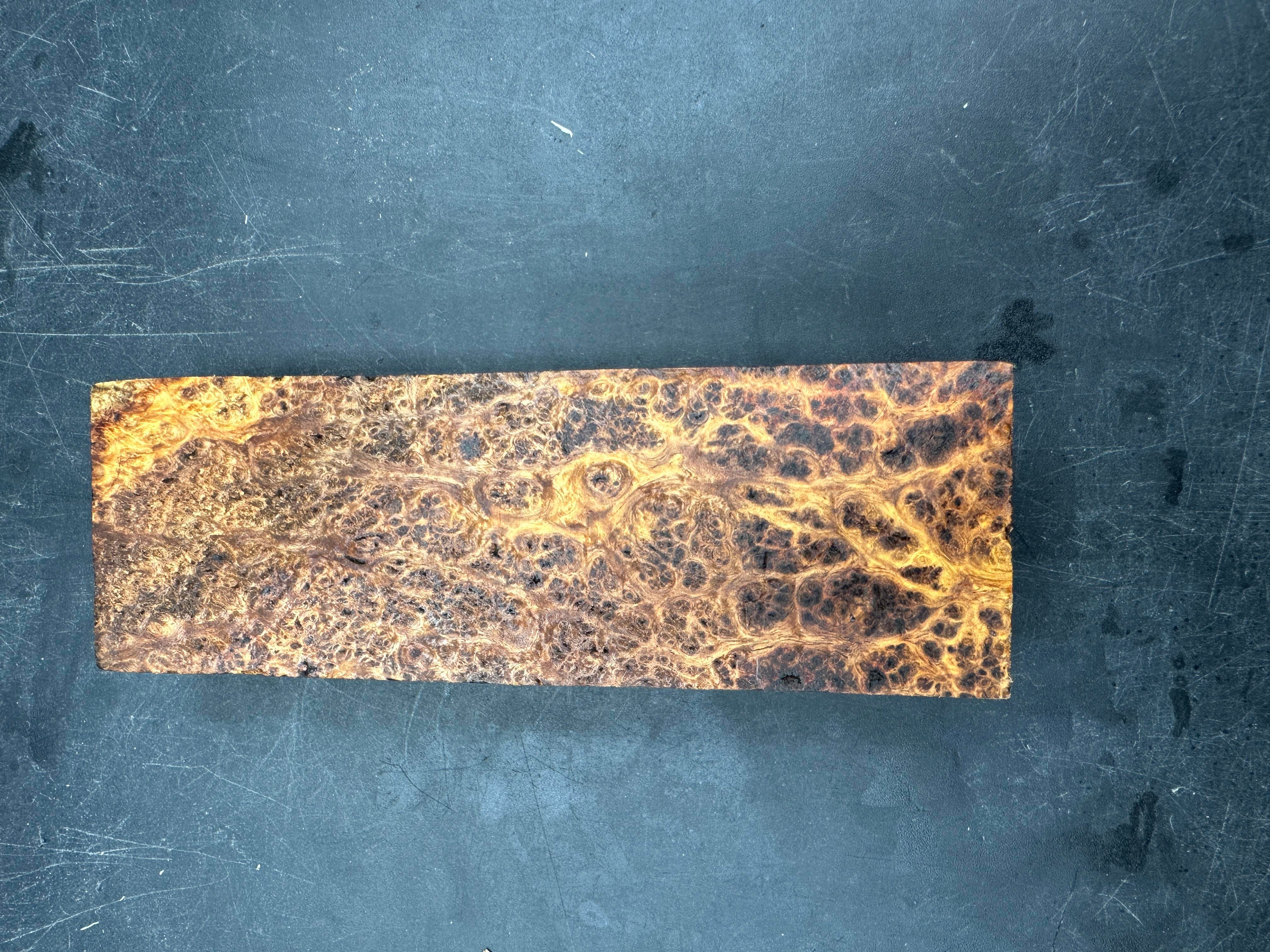 1. Kalite Amboyna Blok Kabze