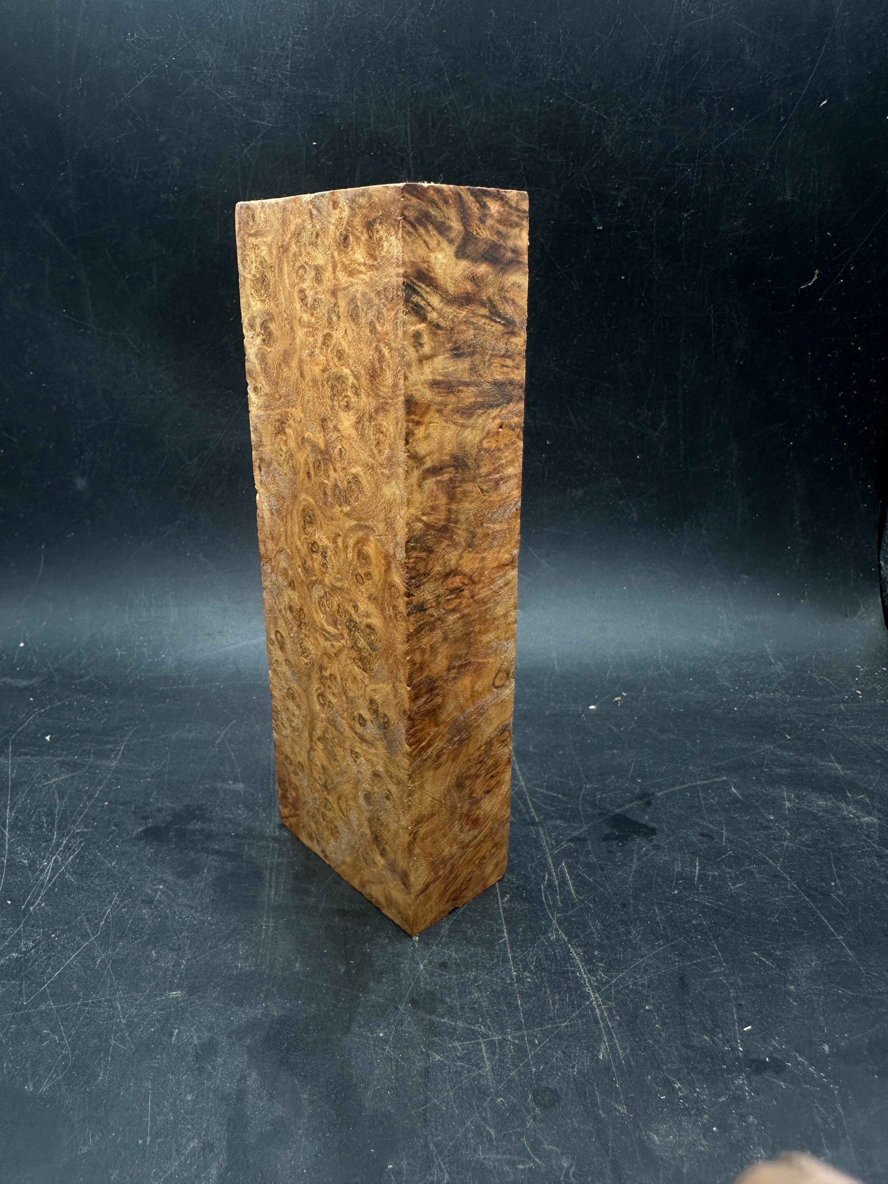 1. Kalite Amboyna Blok Kabze