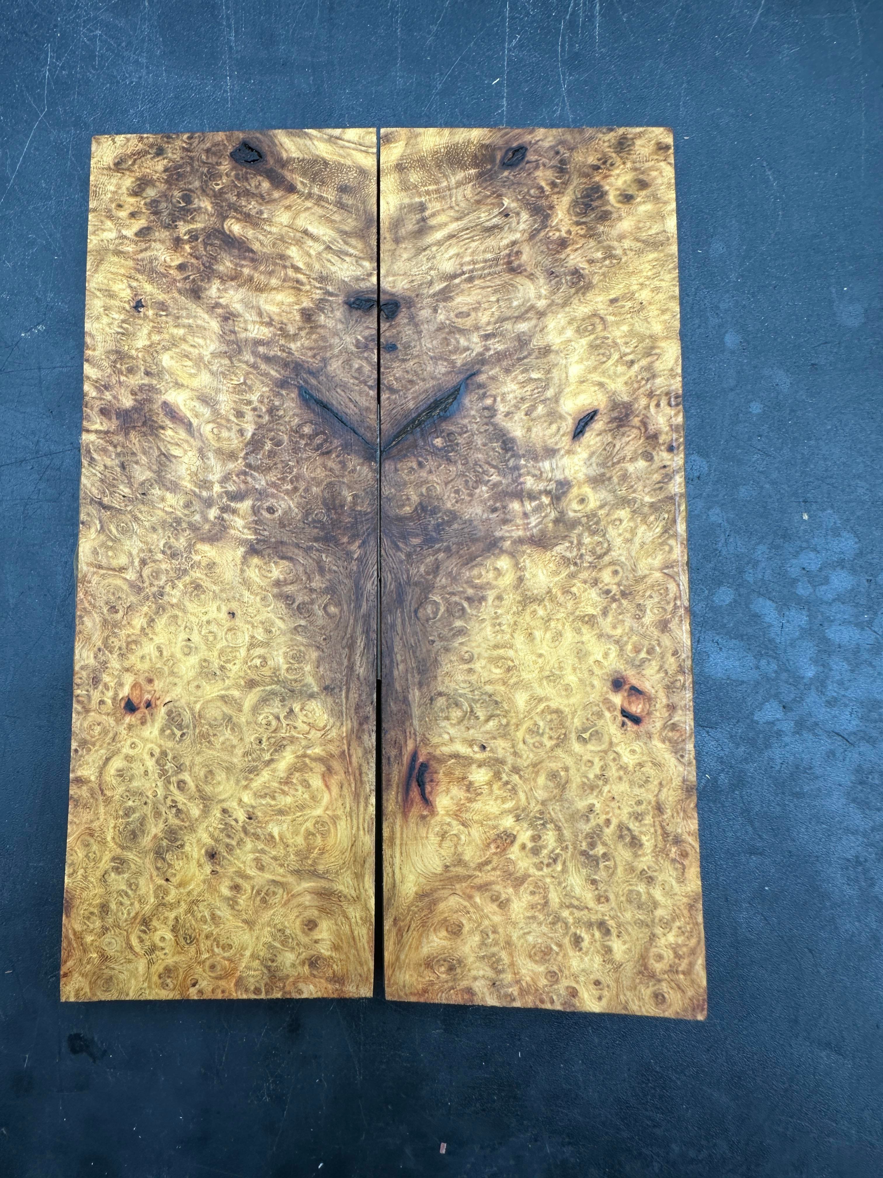 1. Kalite Amboyna Kapak Kabze