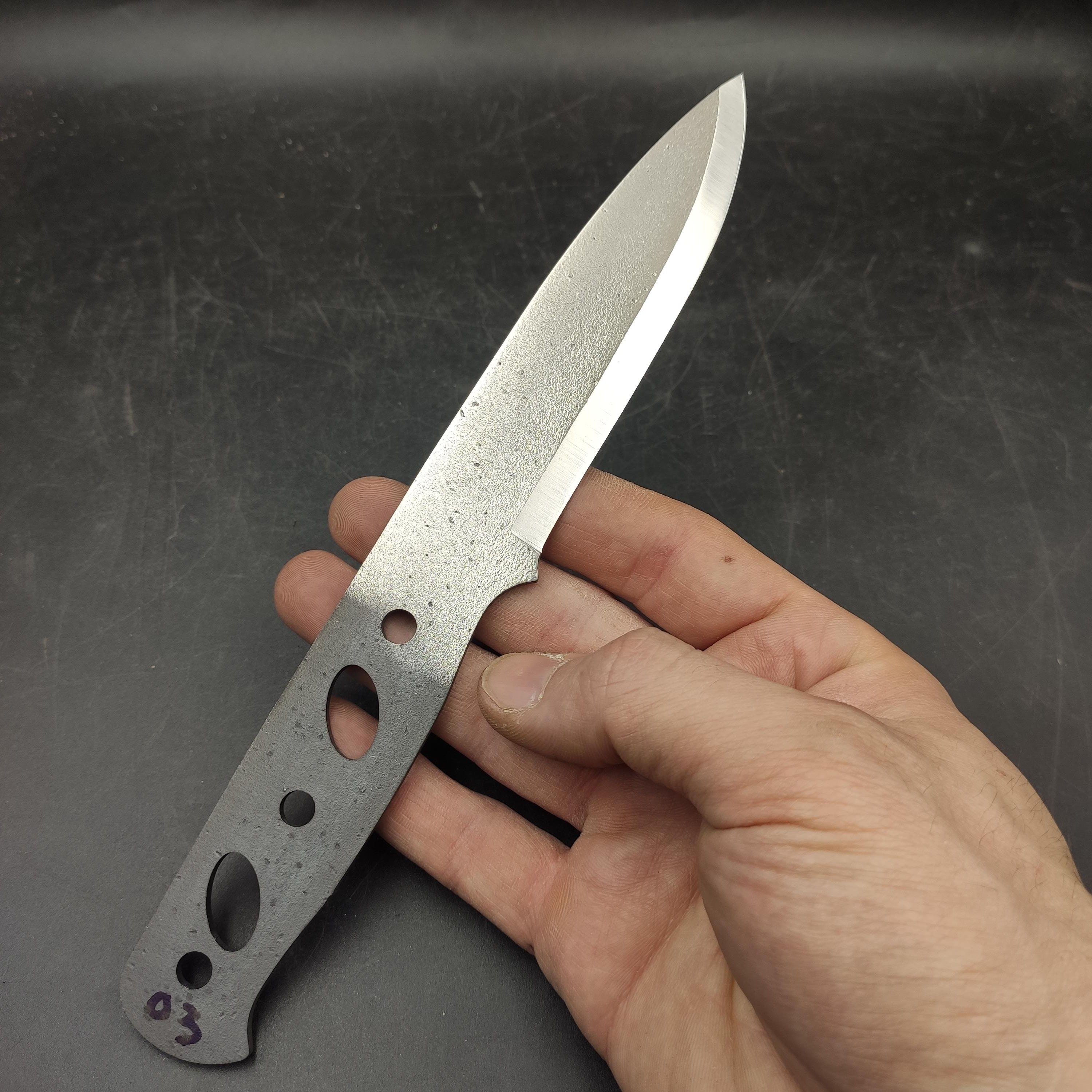 Sleipner Çelik Scandi Bushcraft Bıçak Profili - 03