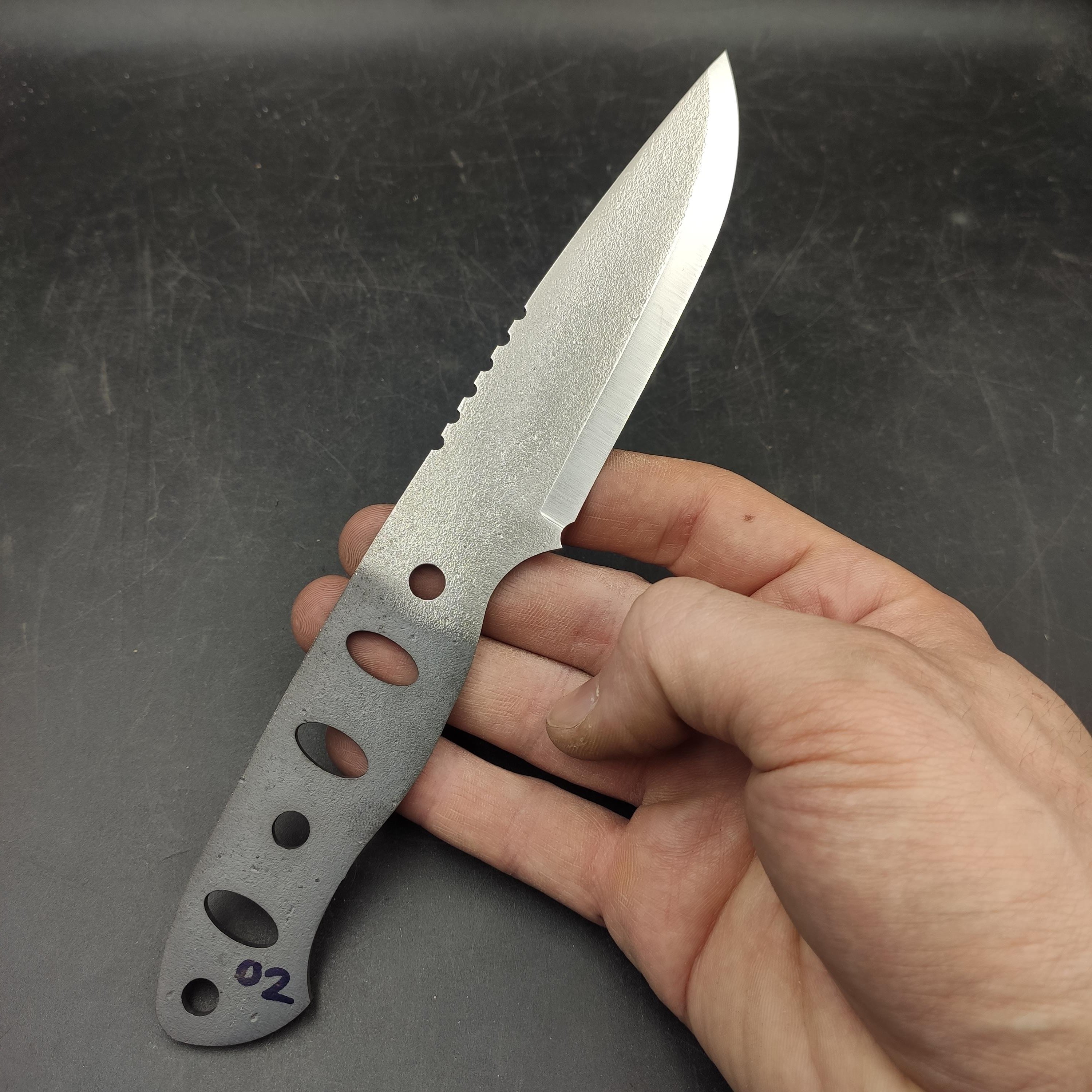 Sleipner Çelik Scandi Bushcraft Bıçak Profili - 02