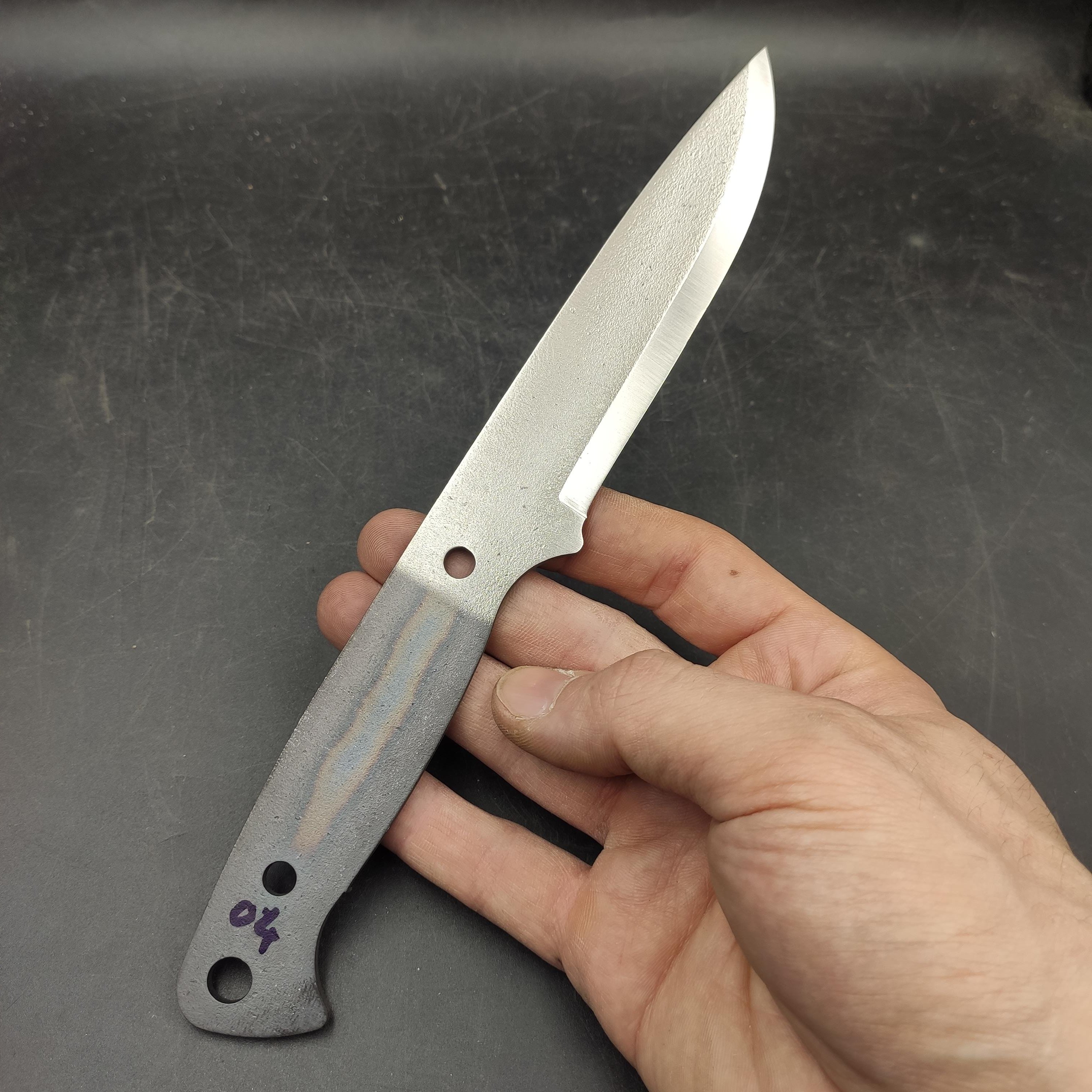 Sleipner Çelik Scandi Bushcraft Bıçak Profili - 04