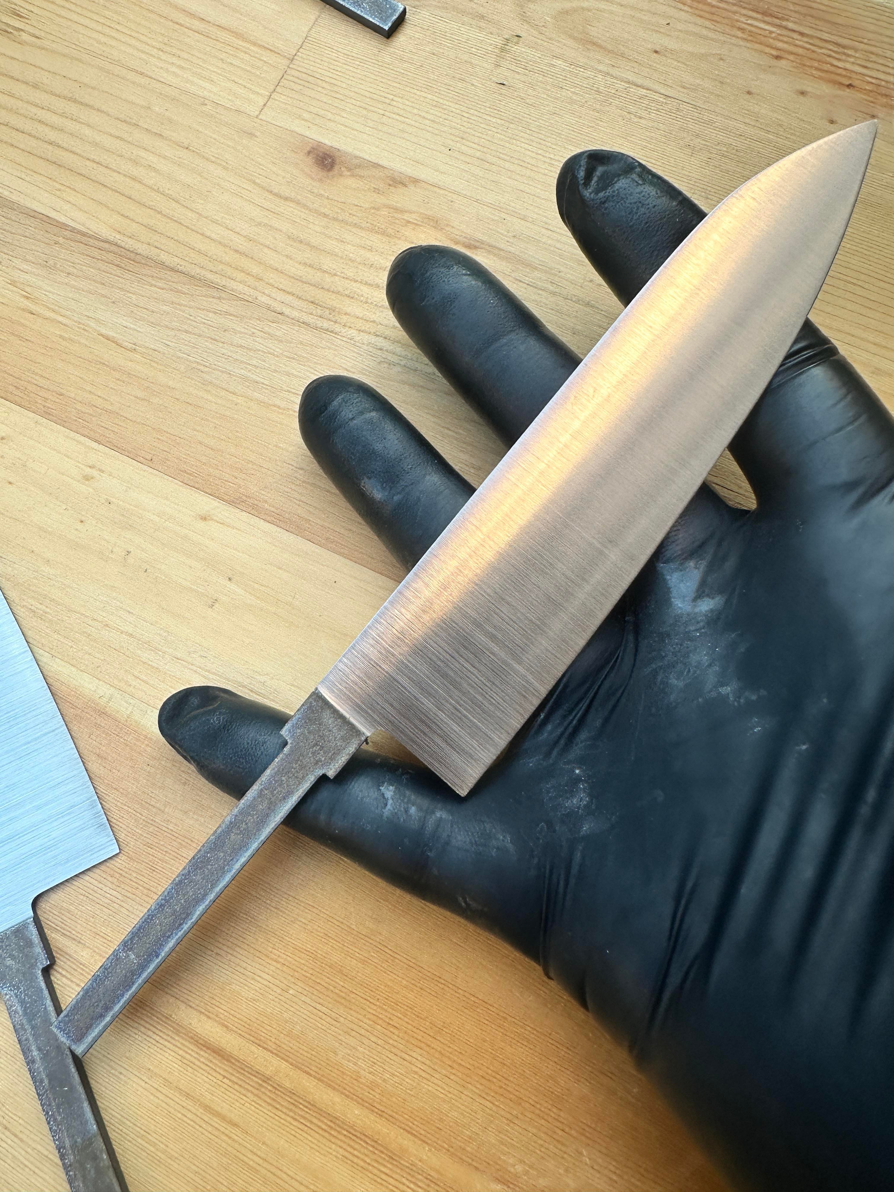 Sulu Elmax Mini Şef Gyuto Bıçağı Profili 
