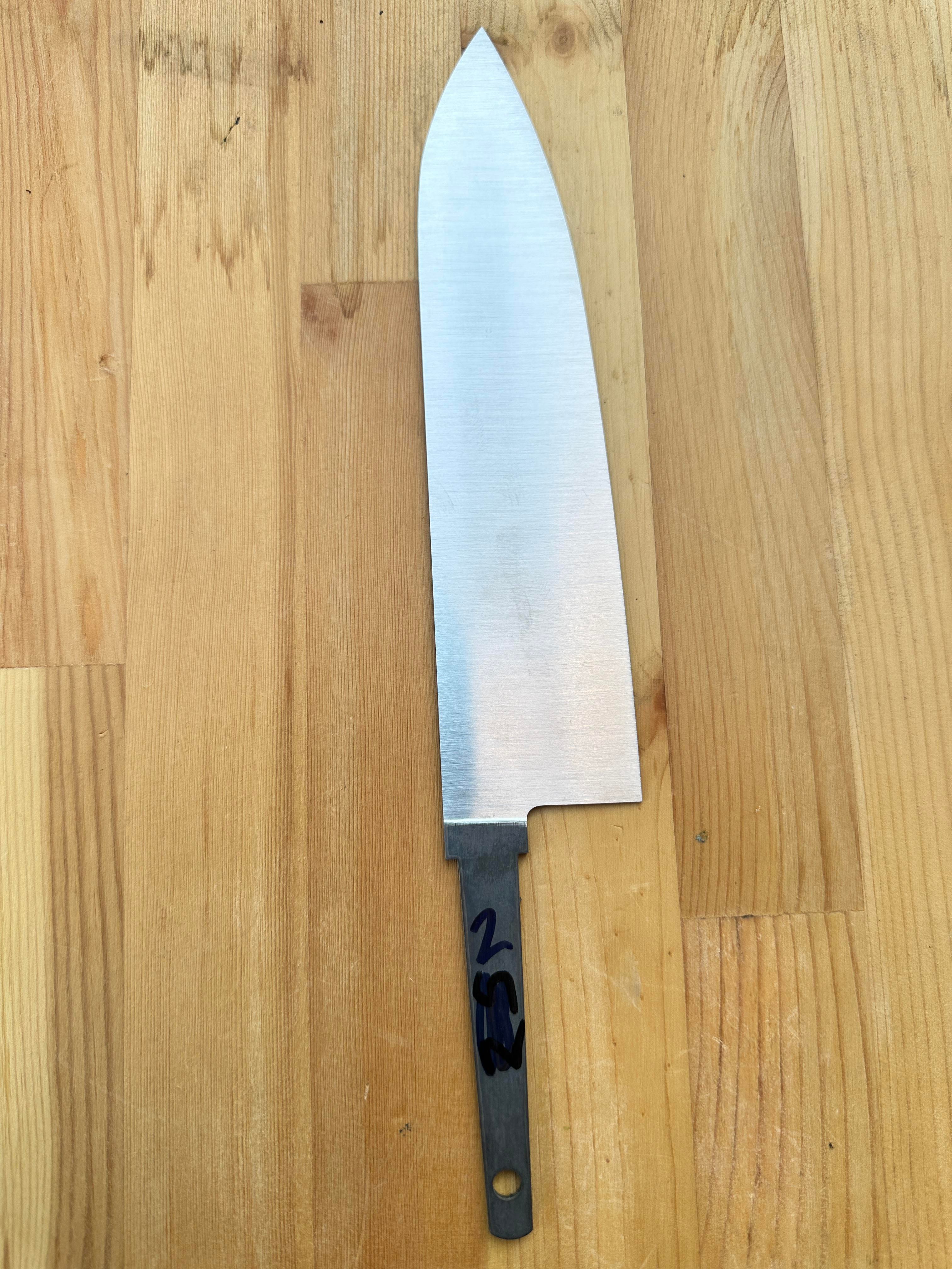 Sulu Elmax Mini Şef Gyuto Bıçağı Profili 