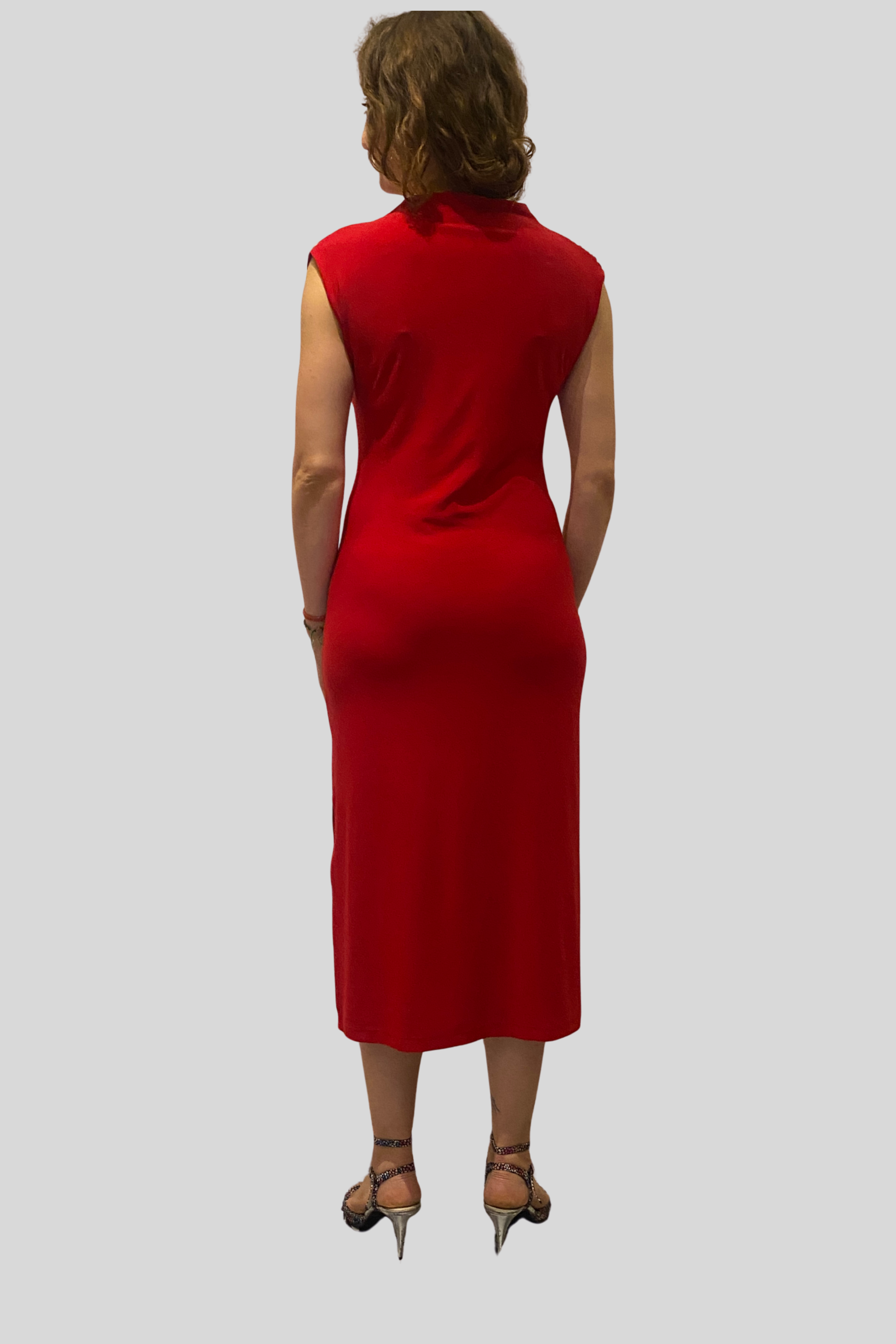 Cotton Lycra Tango Dress Drapella