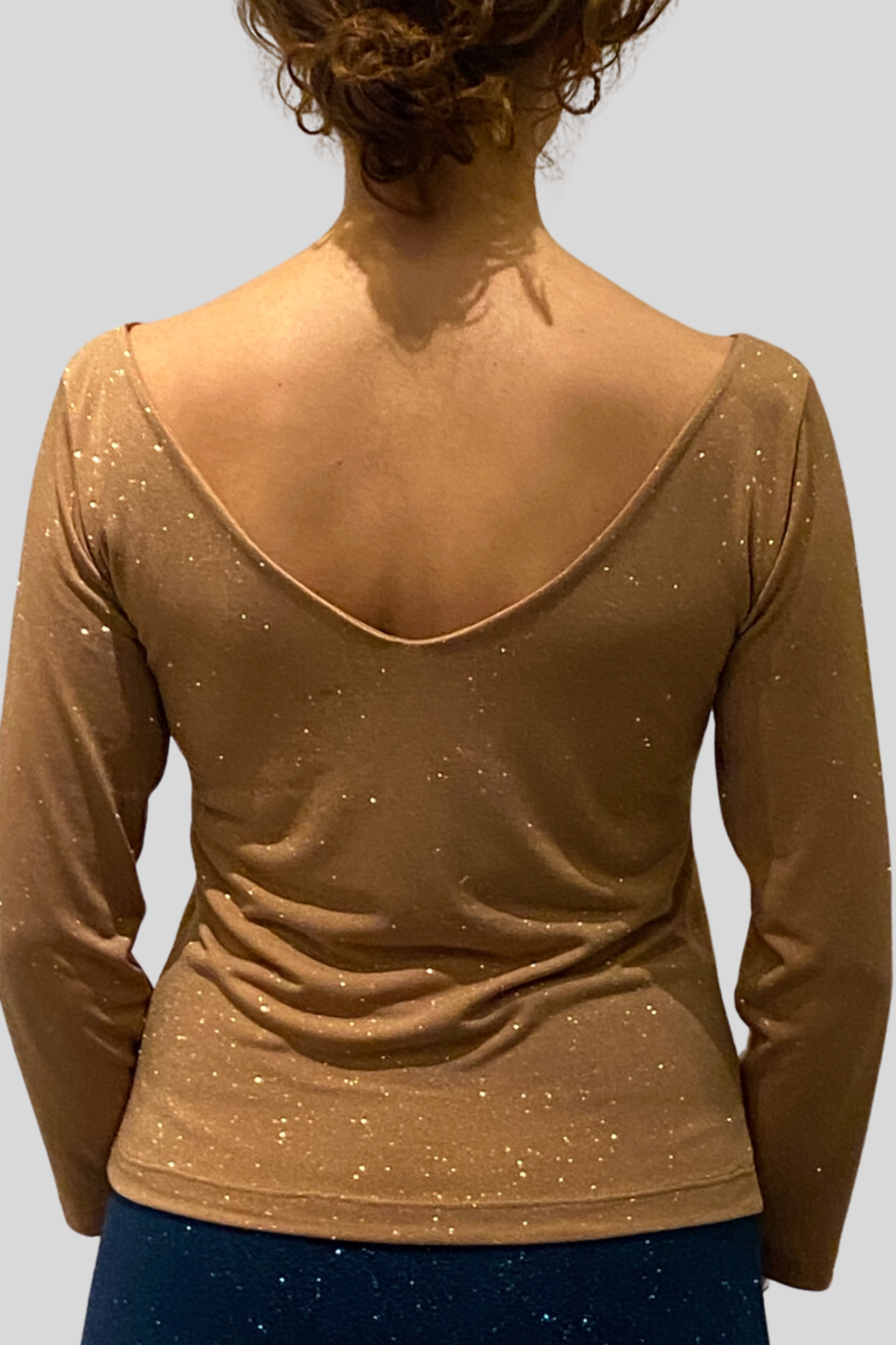Golden Shiny Tango Top No5-B