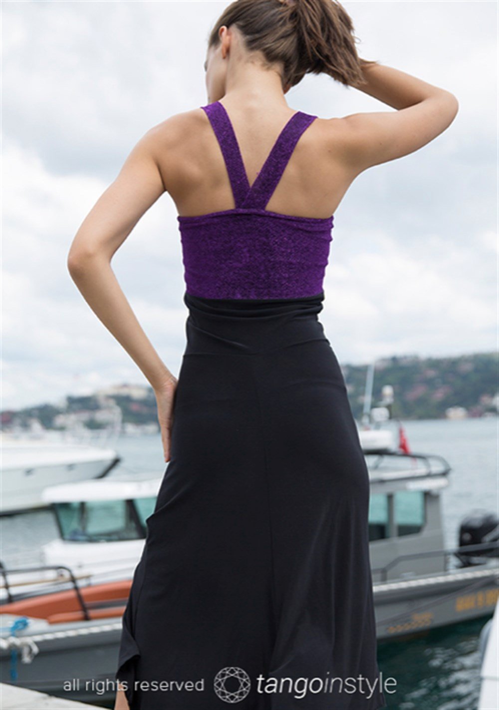 Kalın Askılı Elbise No6