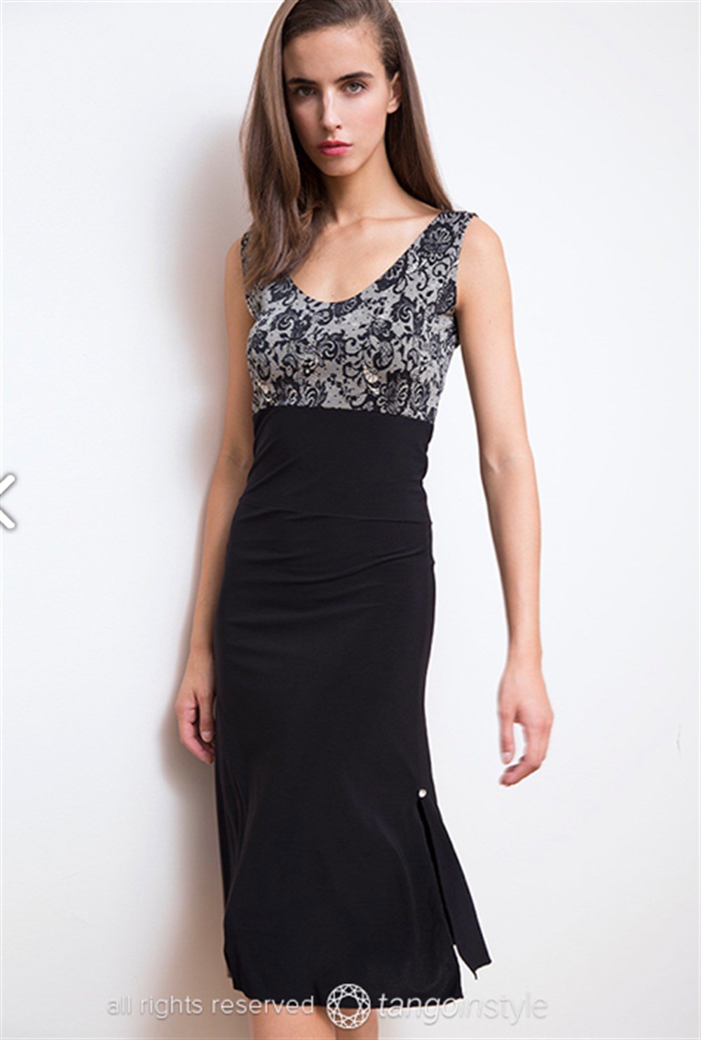 Koton Likra Eteği Volanlı Elbise No14