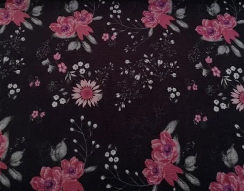 Printed Lycra Velvet - 5