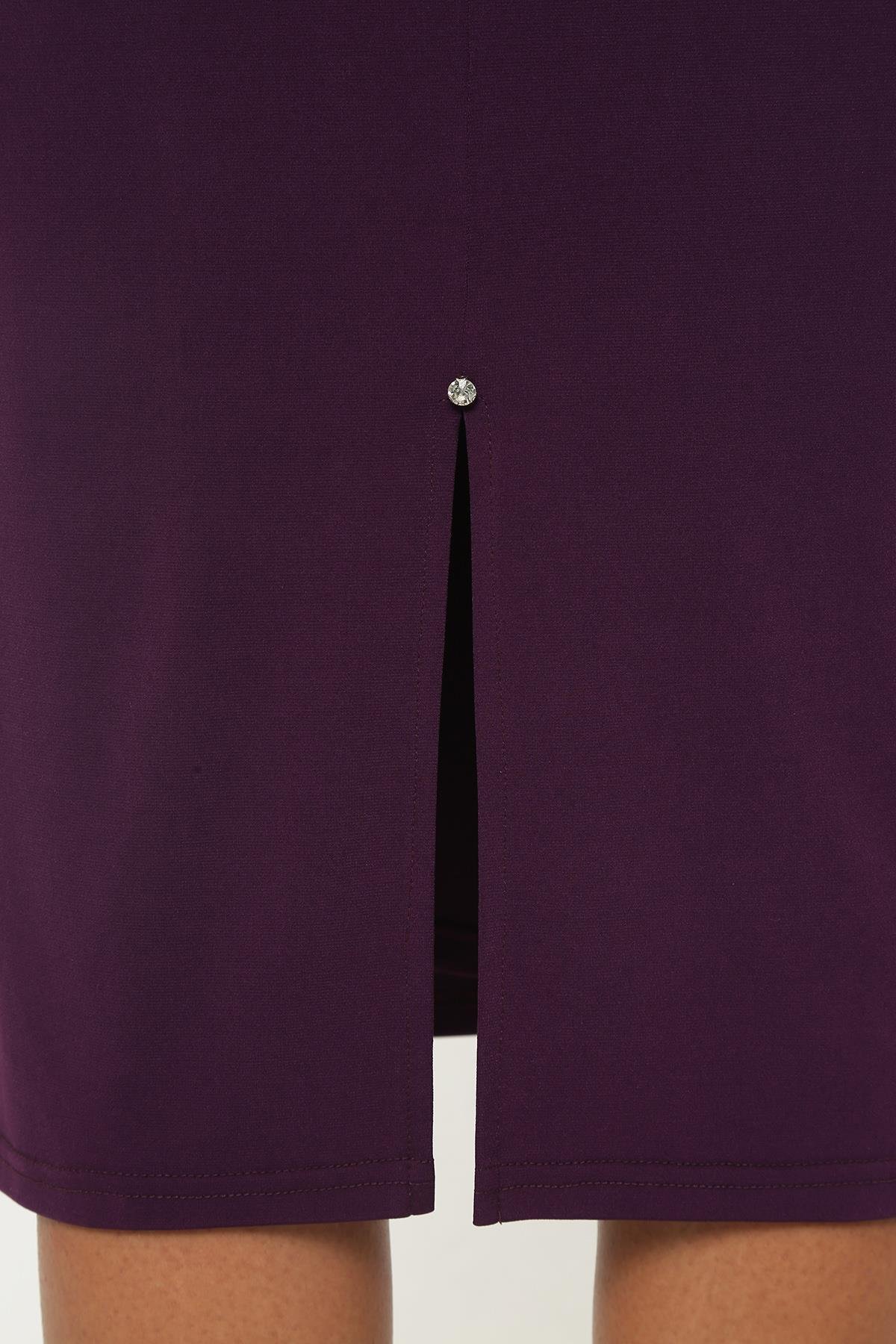 Purple Cotton Lycra Tango Dress Beatrix