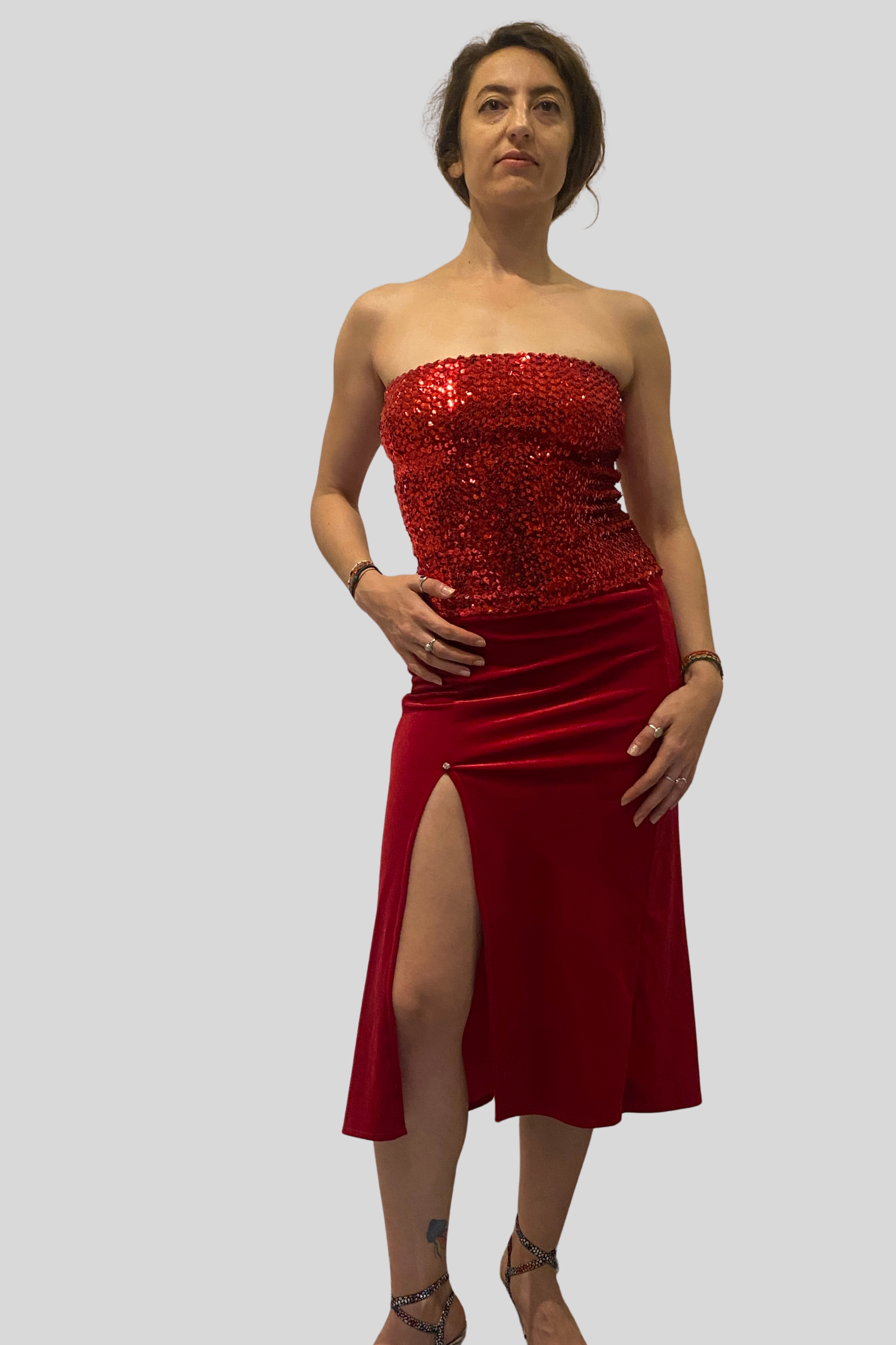 Sequin Tango Top Olivia