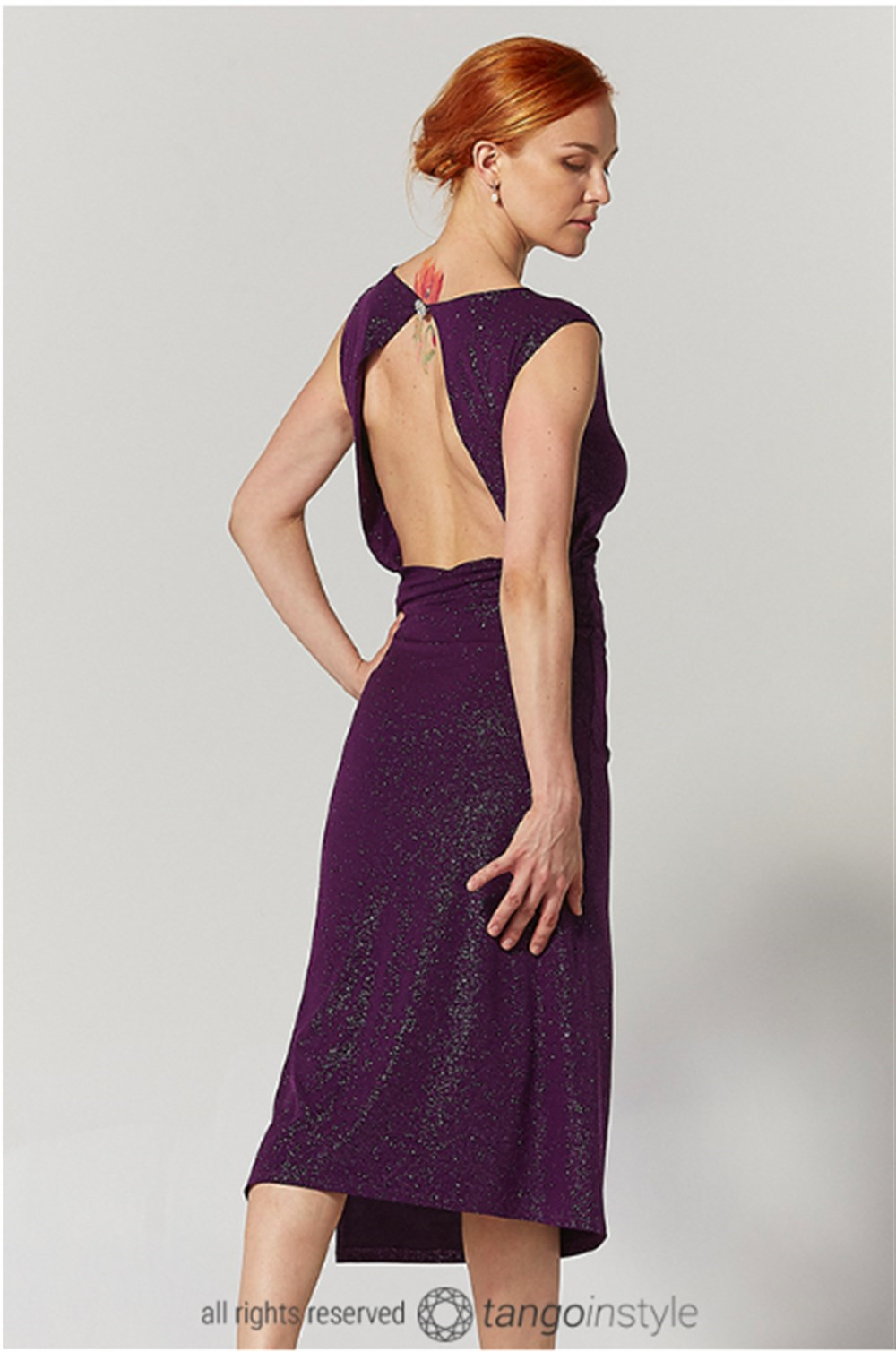 Sırt Detaylı Elbise No10