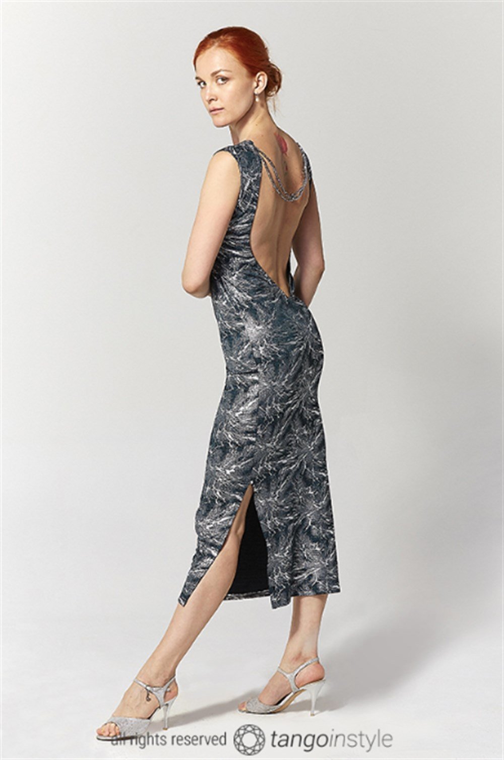 Sırtı Açık Elbise No3-C