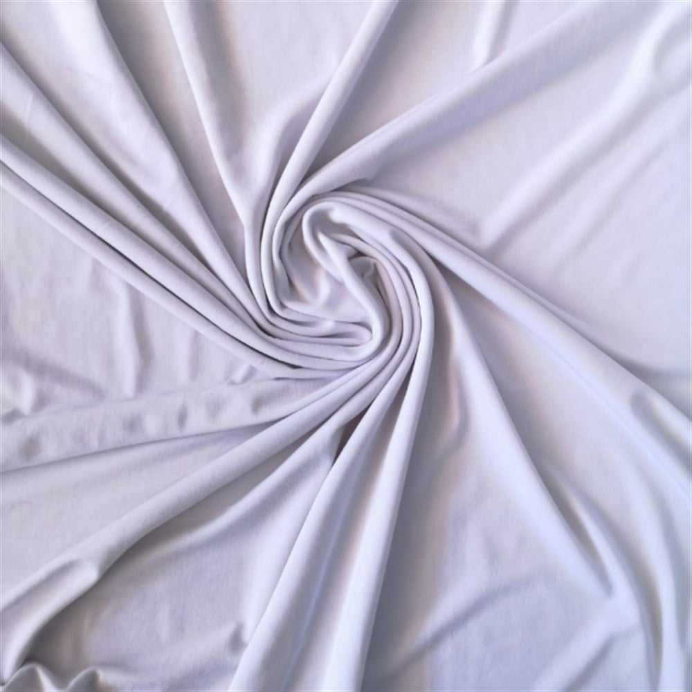 White Cotton Lycra