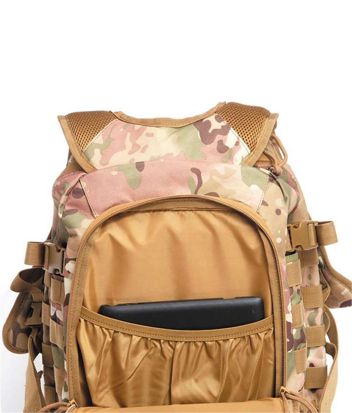 BK-5078 (SIRT ÇANTASI) 55 L -KAMUFLAJLI