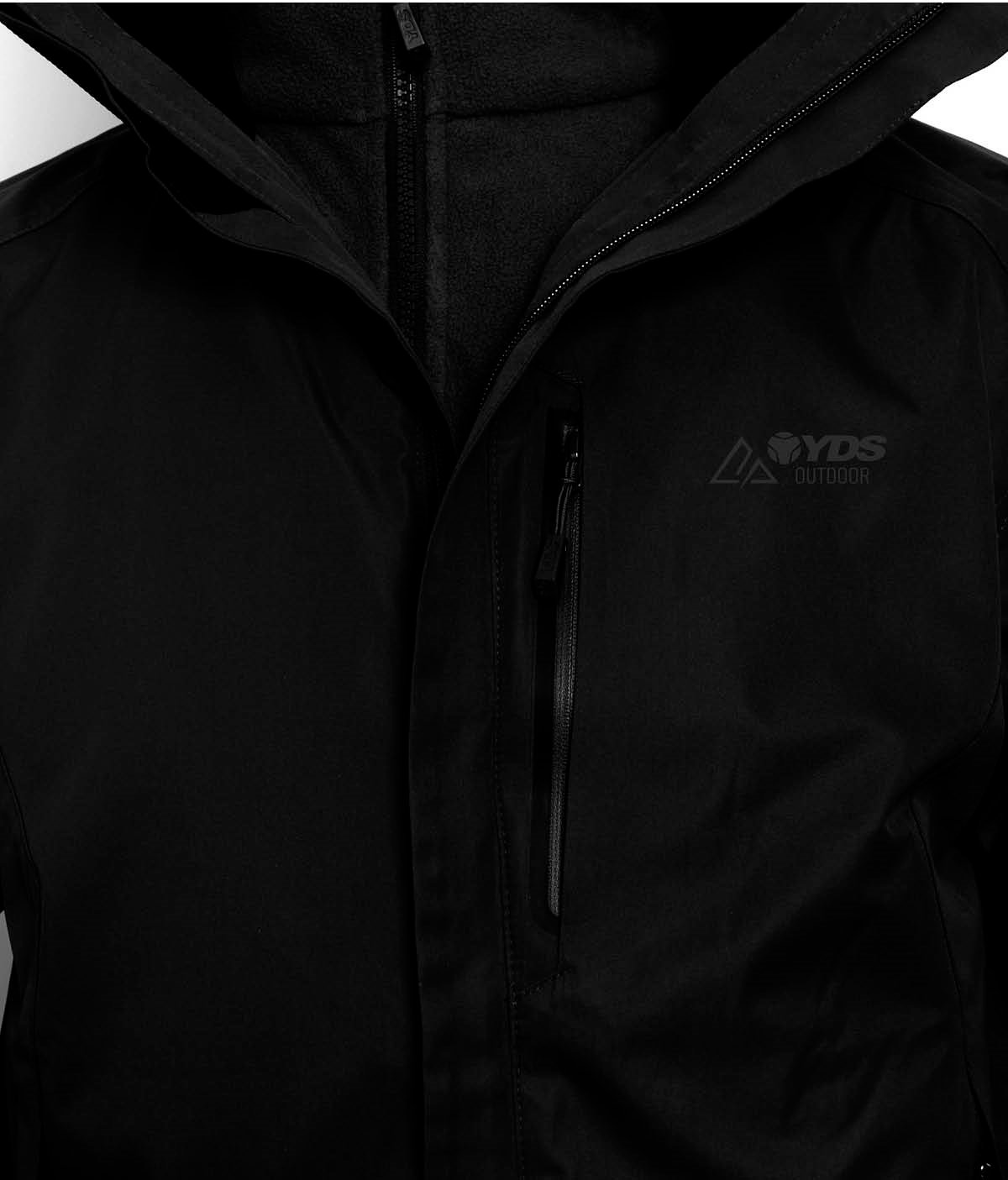 YDS 3-IN-1-JACKET -SİYAH