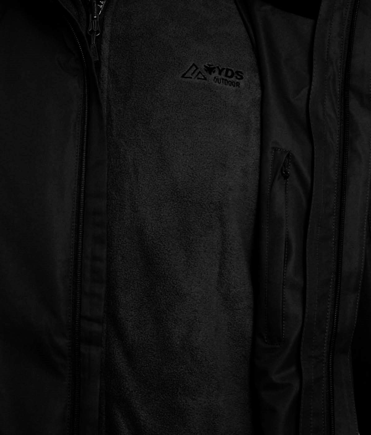 YDS 3-IN-1-JACKET -SİYAH