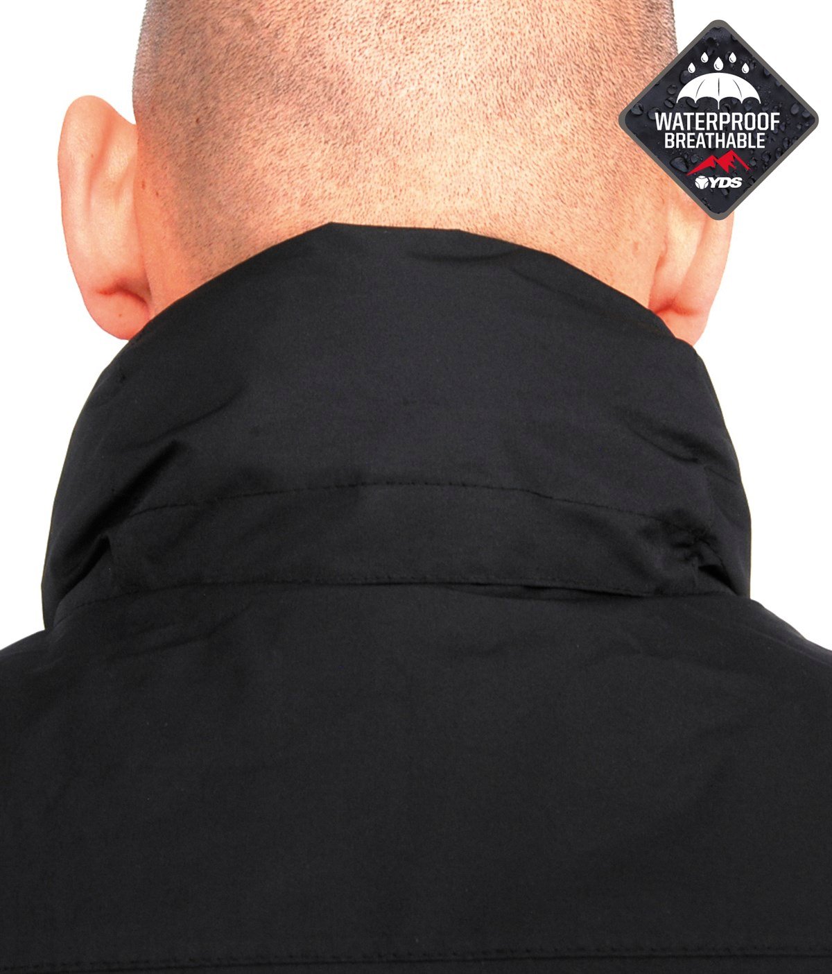 YDS BLACK LOGAN JACKET -SİYAH