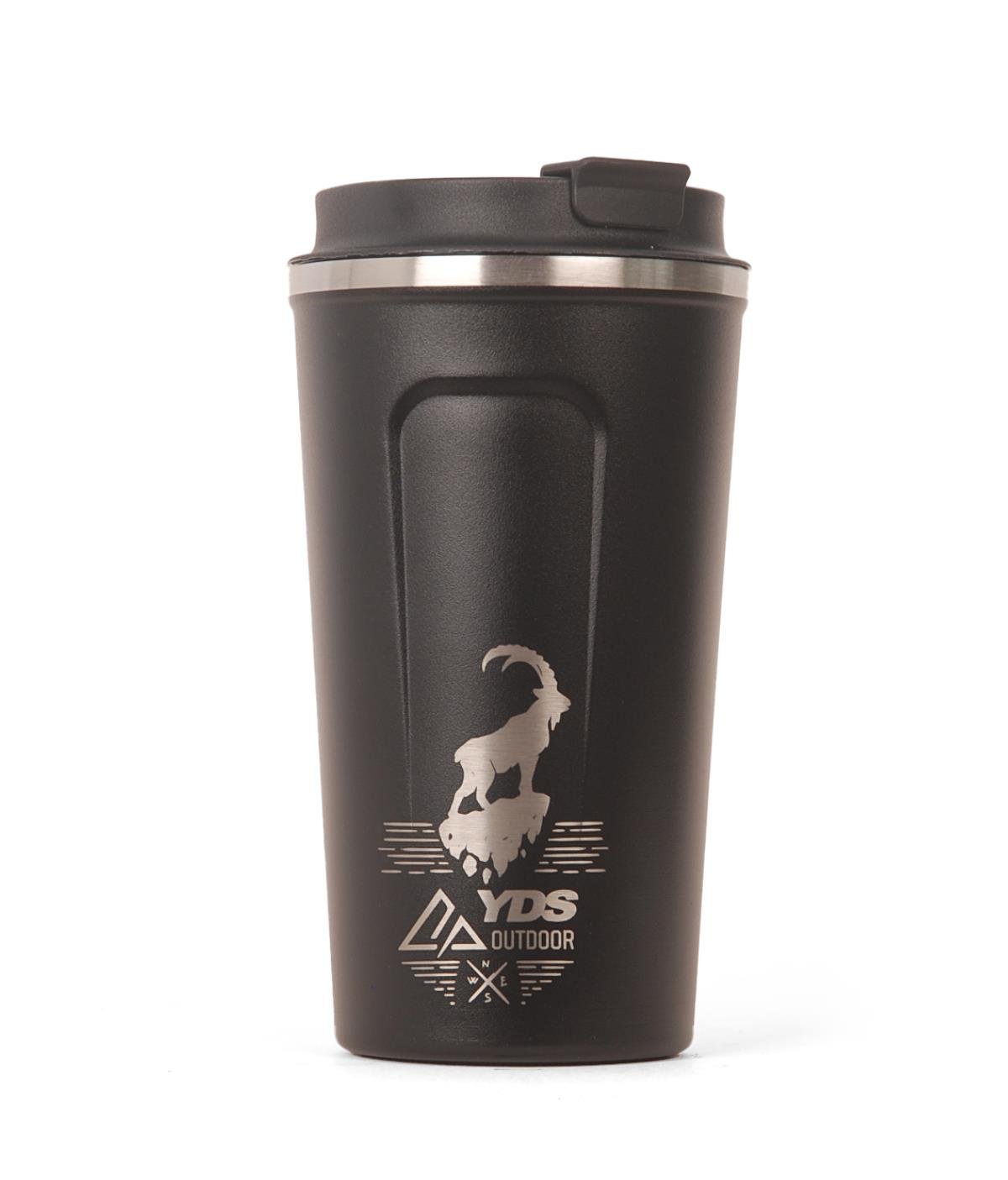 YDS ÇELİK TERMOS MUG 500ML -SİYAH