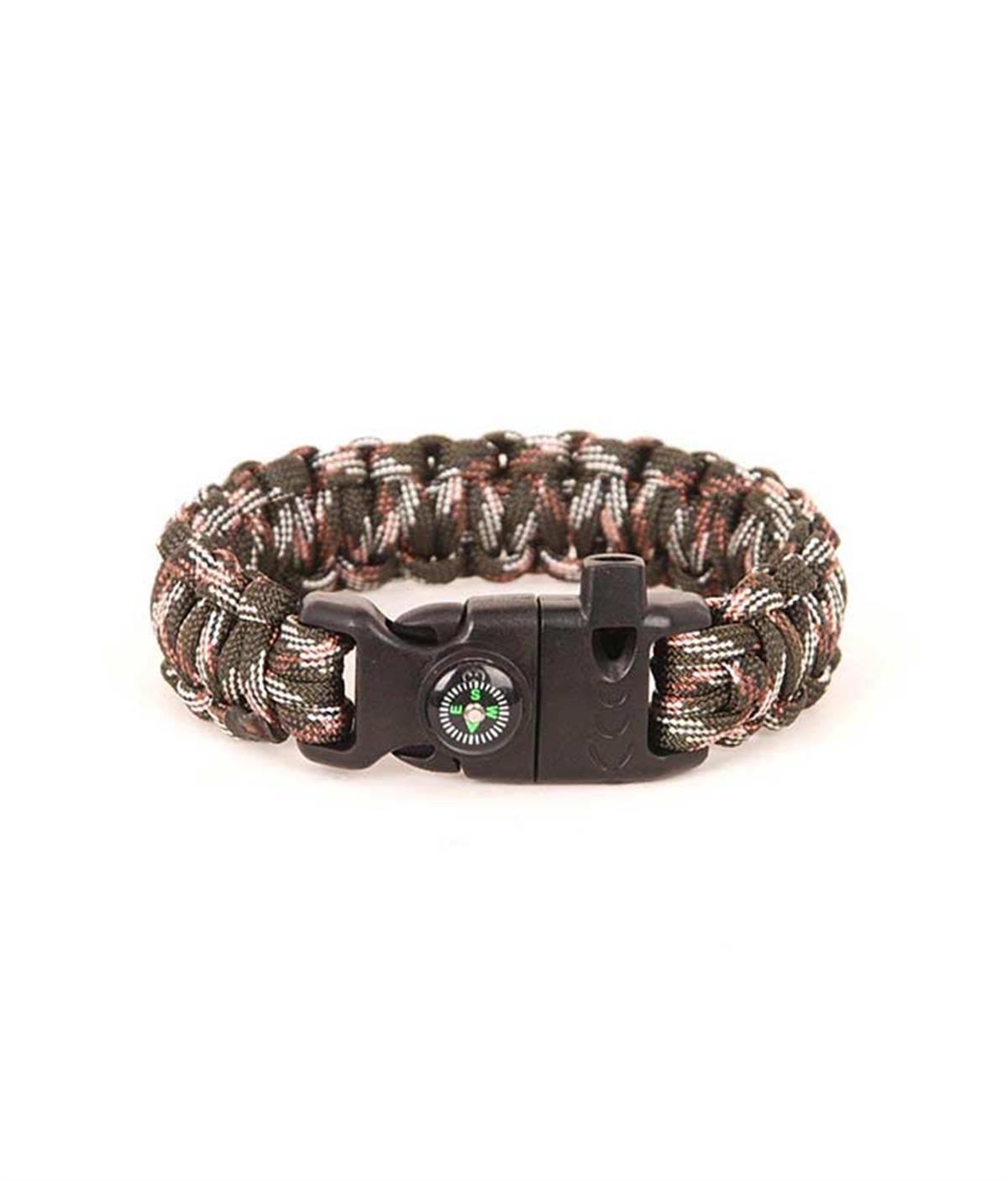 YDS FUNCTIONAL PARACORD/BİLEKLİK -HAKİ BEYAZ