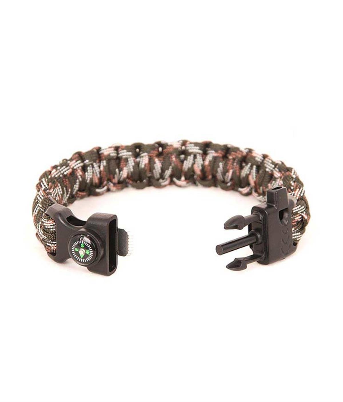 YDS FUNCTIONAL PARACORD/BİLEKLİK -HAKİ BEYAZ
