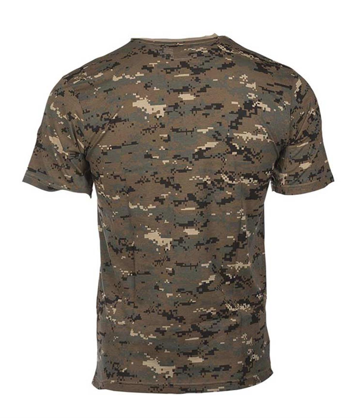 YDS MIL-TEC DGT WOODLAND T-SHIRT -KAMUFLAJLI