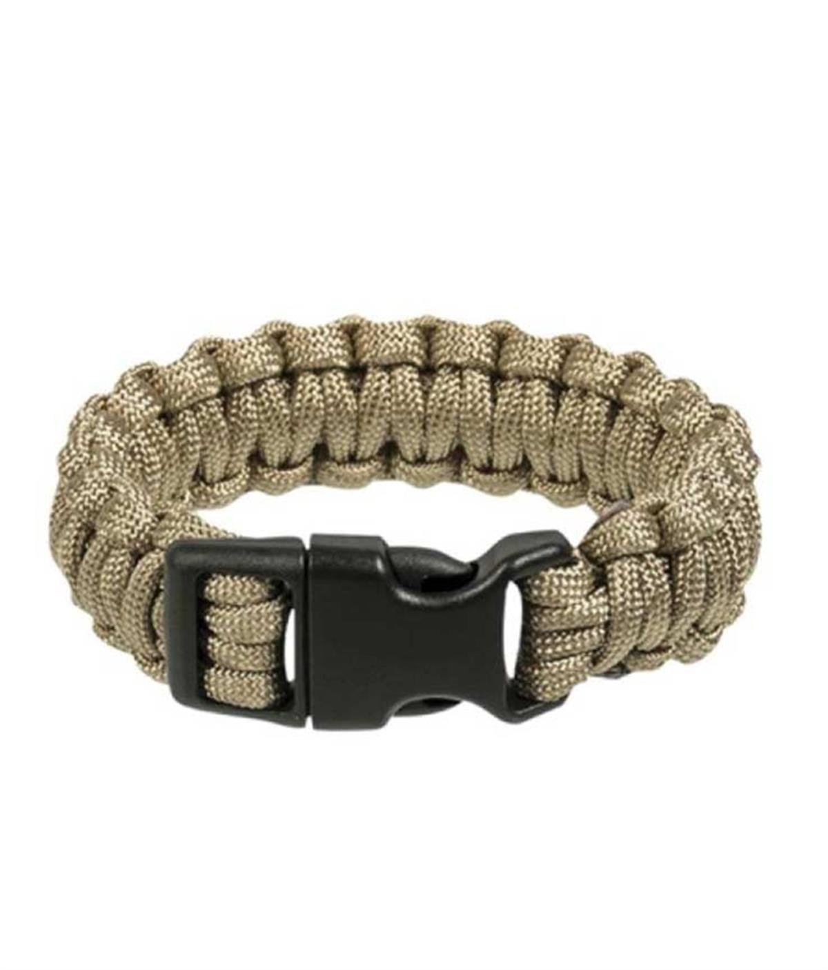 YDS MIL-TEC PARACORD BİLEKLİK -BEJ