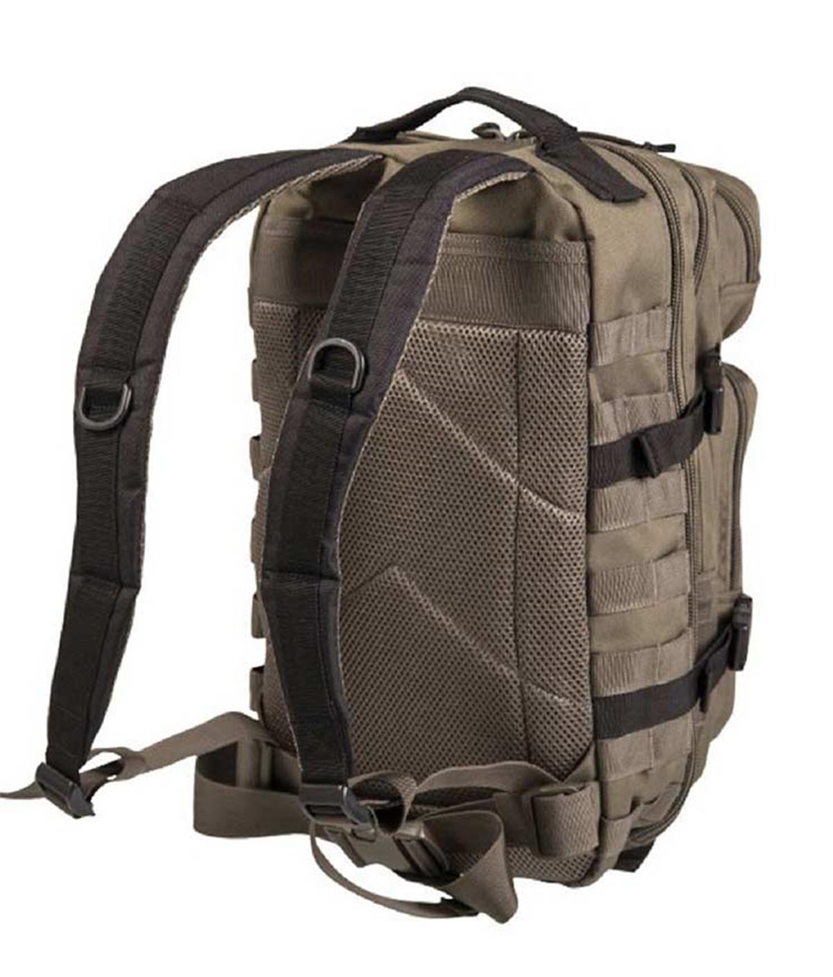 YDS MIL-TEC RANGER SIRT ÇANTASI (36 L) -SİYAH - HAKİ