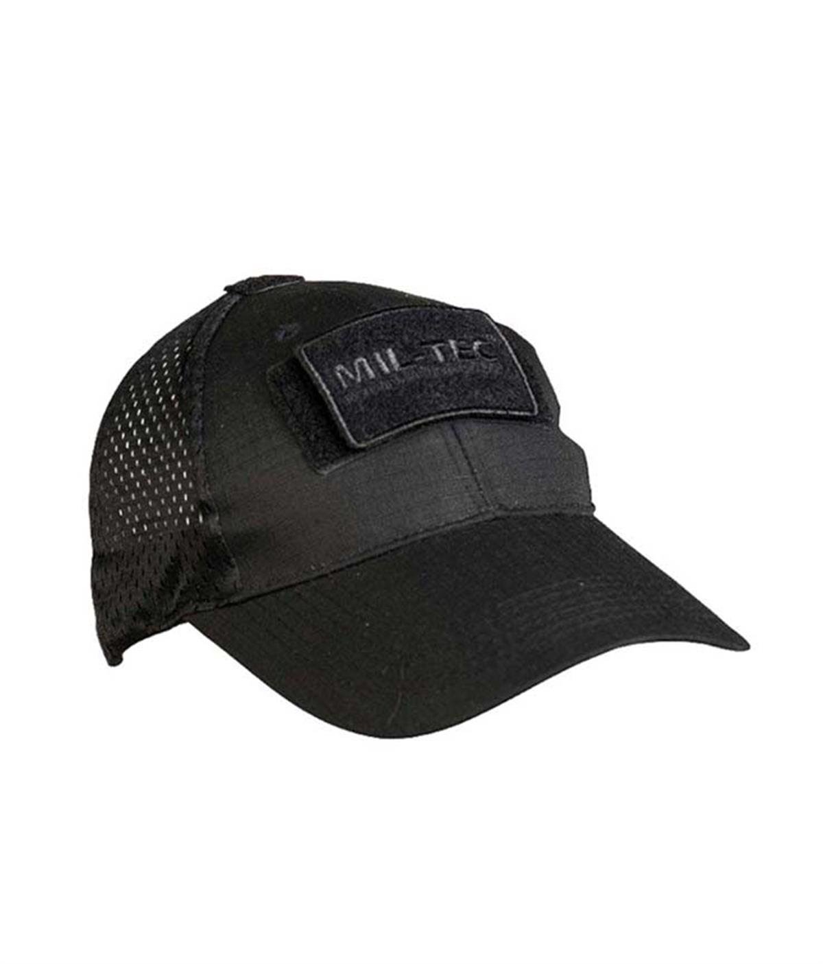 YDS MIL-TEC TACTICAL NET ŞAPKA -SİYAH
