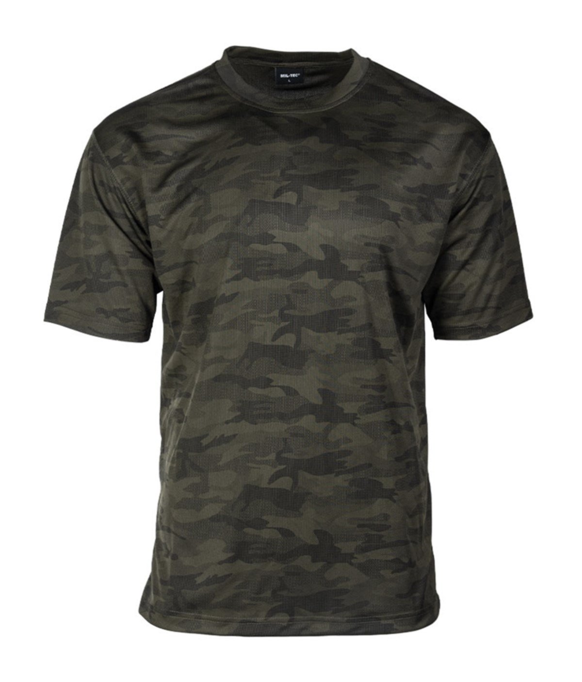YDS MIL-TEC WOODLAND MESH T-SHIRT -SİYAH-KAMUFLAJ