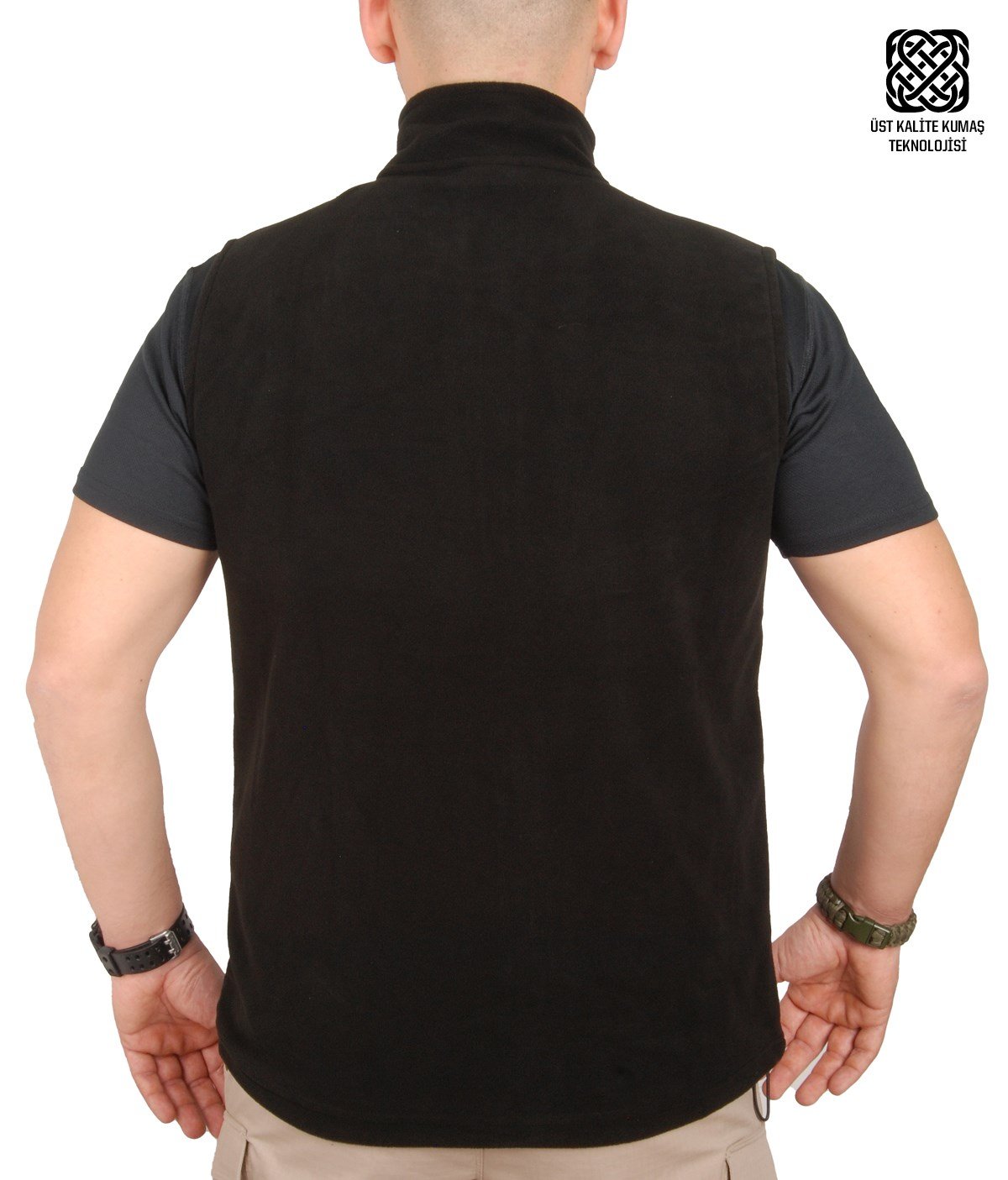 YDS POLAR YELEK -SİYAH