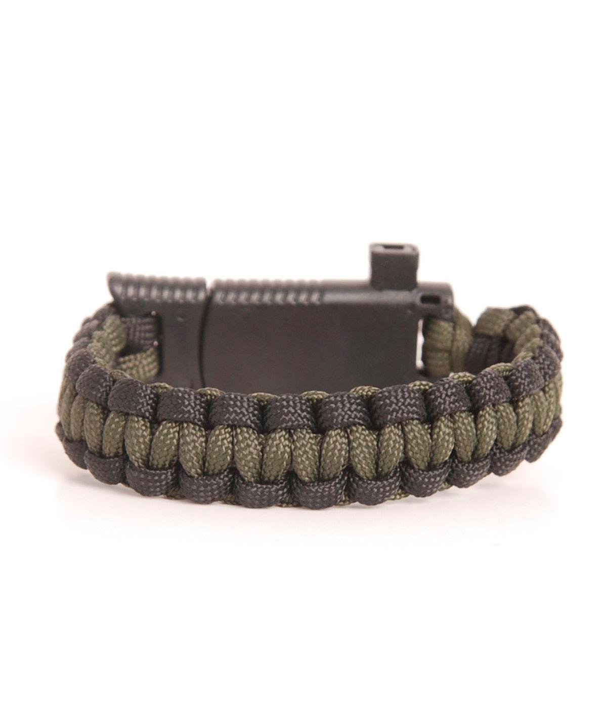 YDS PRO PARACORD/BİLEKLİK -HAKİ SİYAH