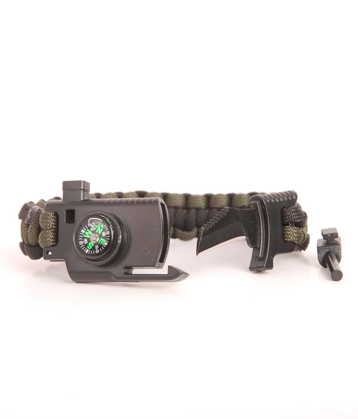 YDS PRO PARACORD/BİLEKLİK -HAKİ SİYAH