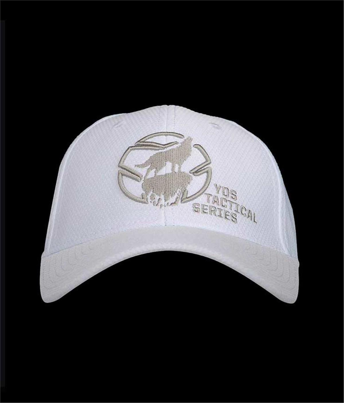 YDS TACTICAL CAP NATURE SERİSİ ŞAPKA -BEYAZ KURT LOGOLU