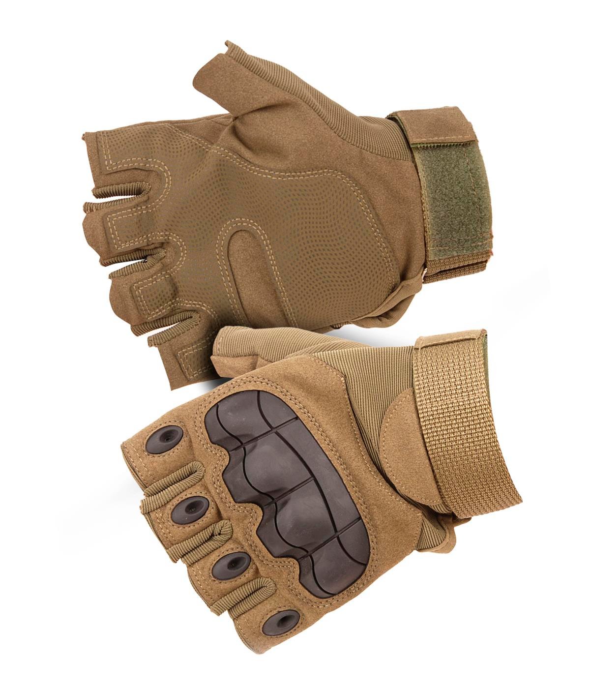 YDS TACTICAL ECO FINGERLESS ELDİVEN -HAKİ