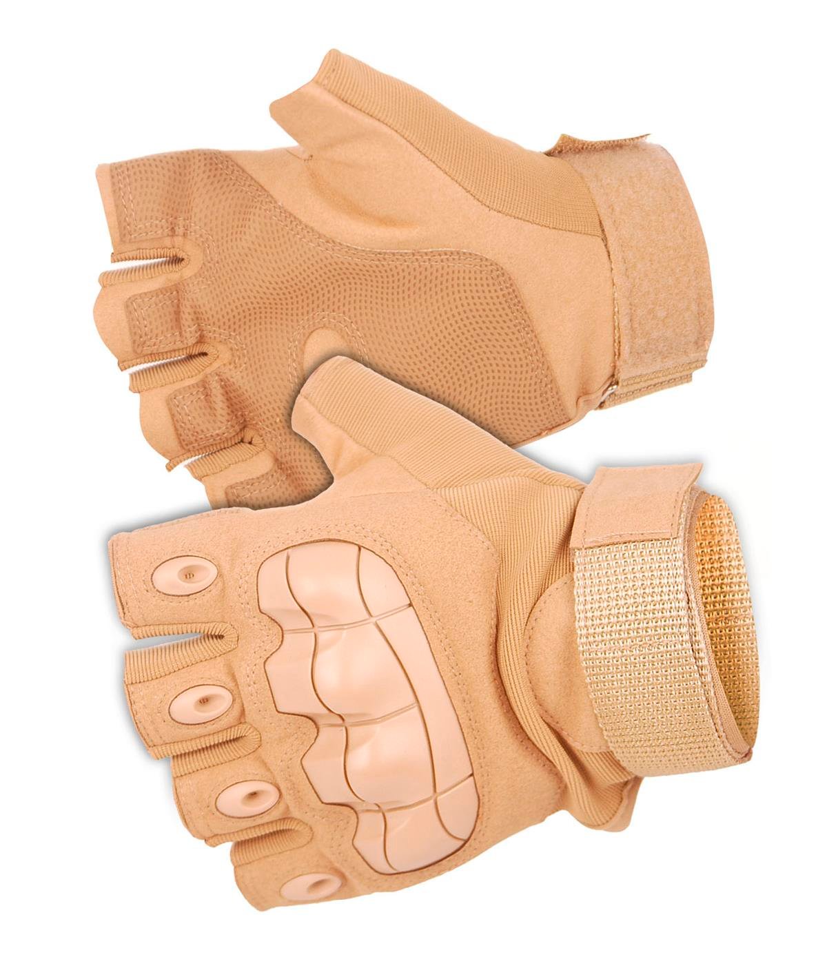 YDS TACTICAL ECO X FINGERLESS ELDİVEN -COYOTE