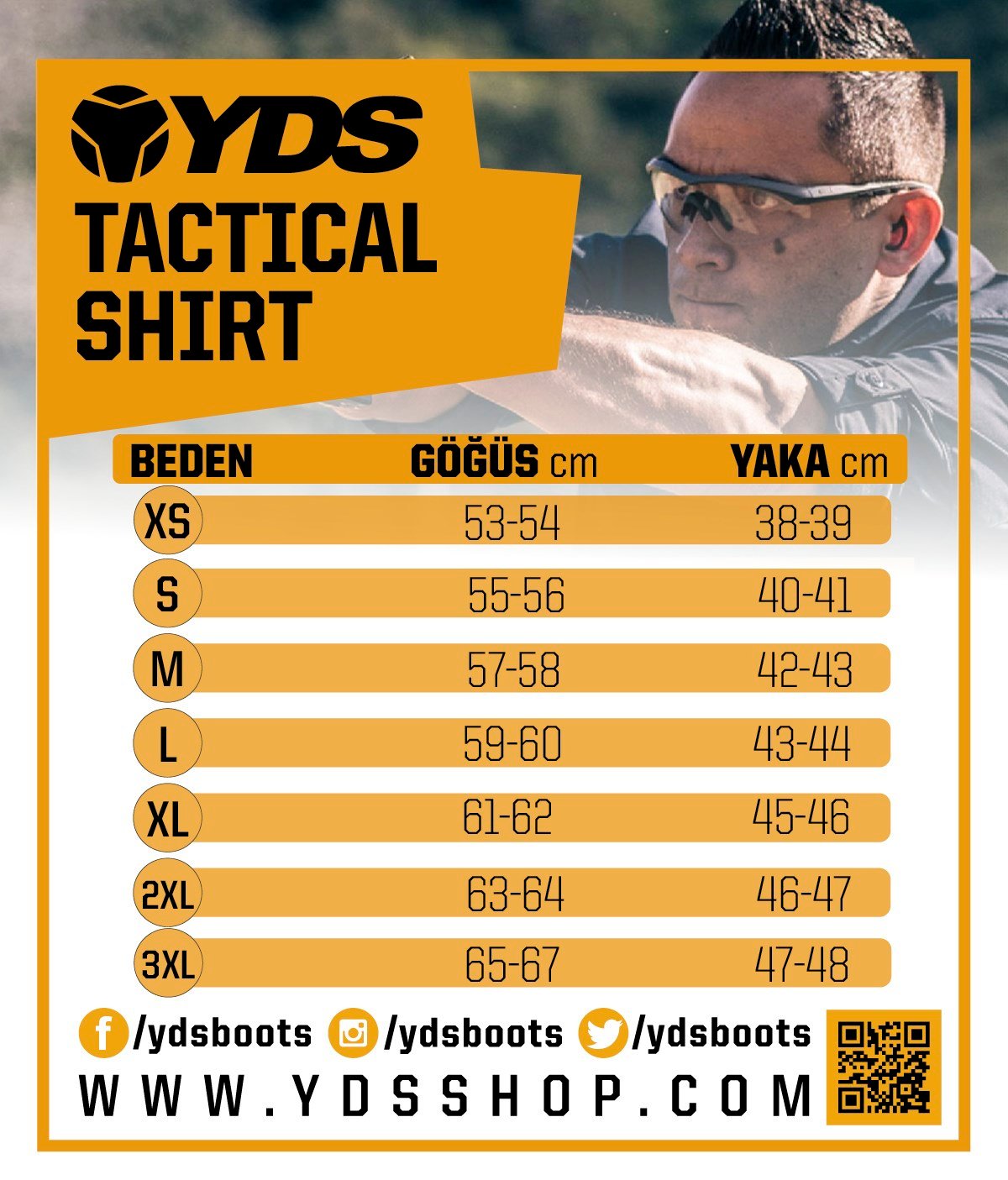 YDS TACTICAL GÖMLEK -BEJ