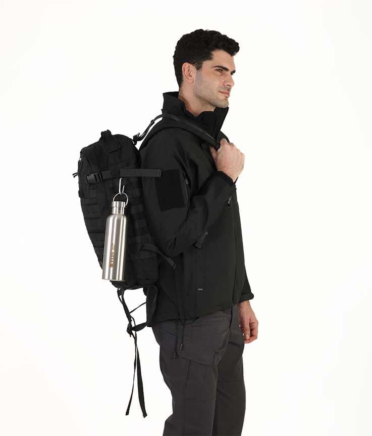 YDS TACTICAL OUTDOOR SIRT ÇANTASI (40L) -SİYAH